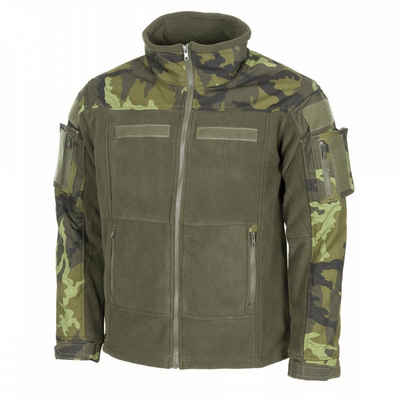 MFHHighDefence Fleecejacke Fleece-Jacke, Combat, M 95 CZ tarn - XXXL