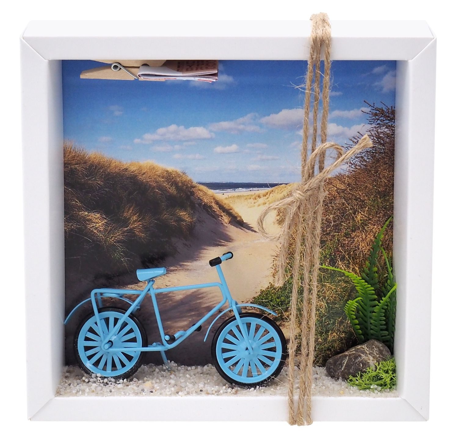 ZauberDeko Geschenkbox Geldgeschenk Verpackung Fahrrad Holland Nordsee Geburtstag