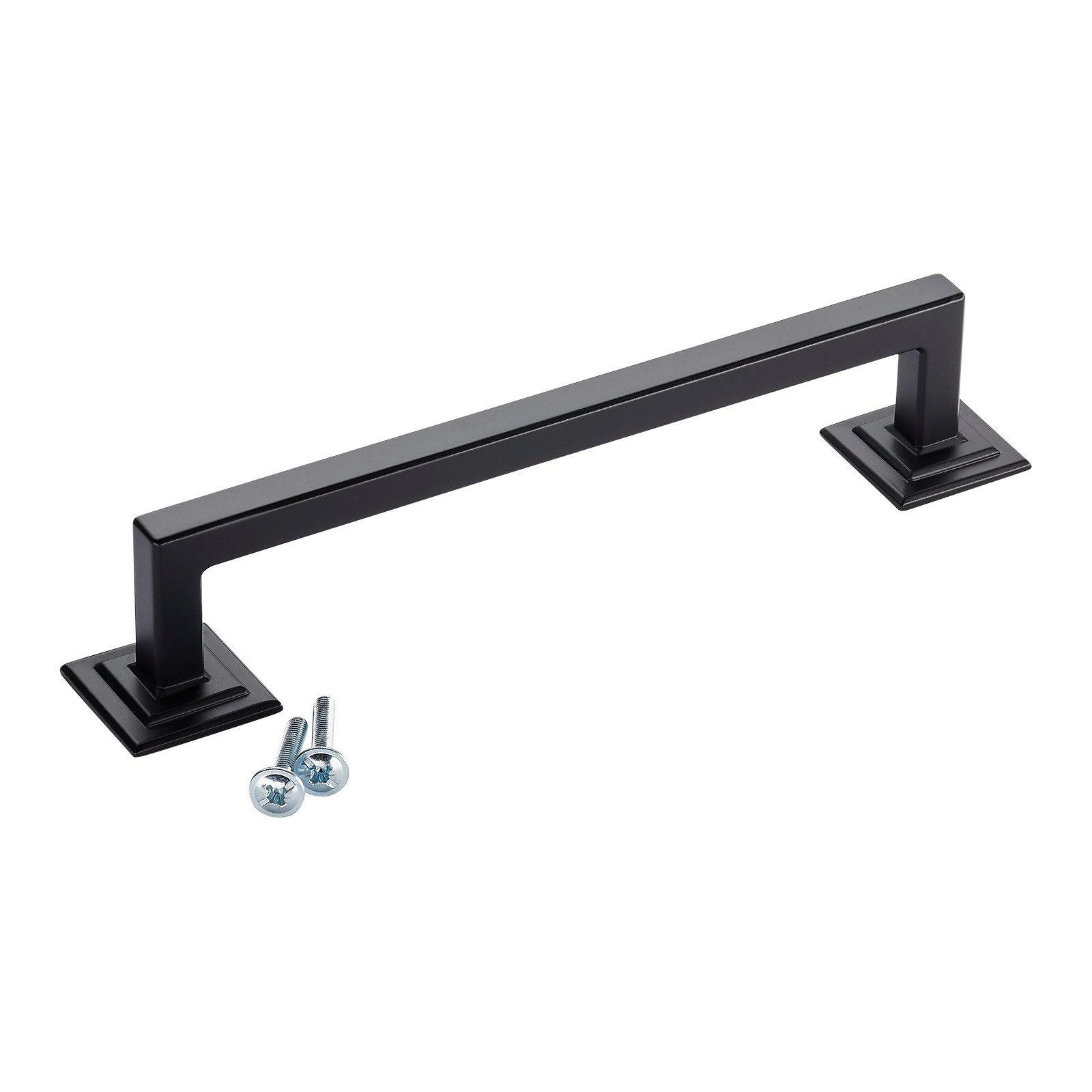 SO-TECH® Möbelgriff Bügelgriff XANTA BA 160 mm, inkl. Schrauben (1-St), Schwarz matt von SCHÜCO ALU COMPETENCE