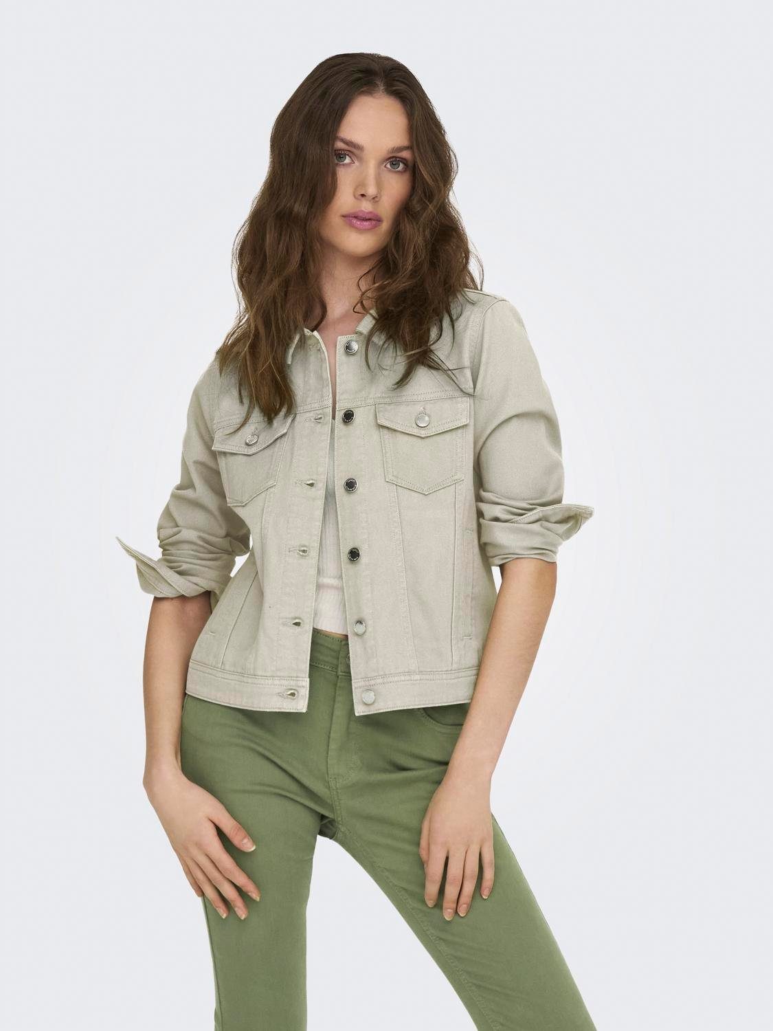 ONLY Jeansjacke ONLTIA L/S COLORED JACKET günstig online kaufen