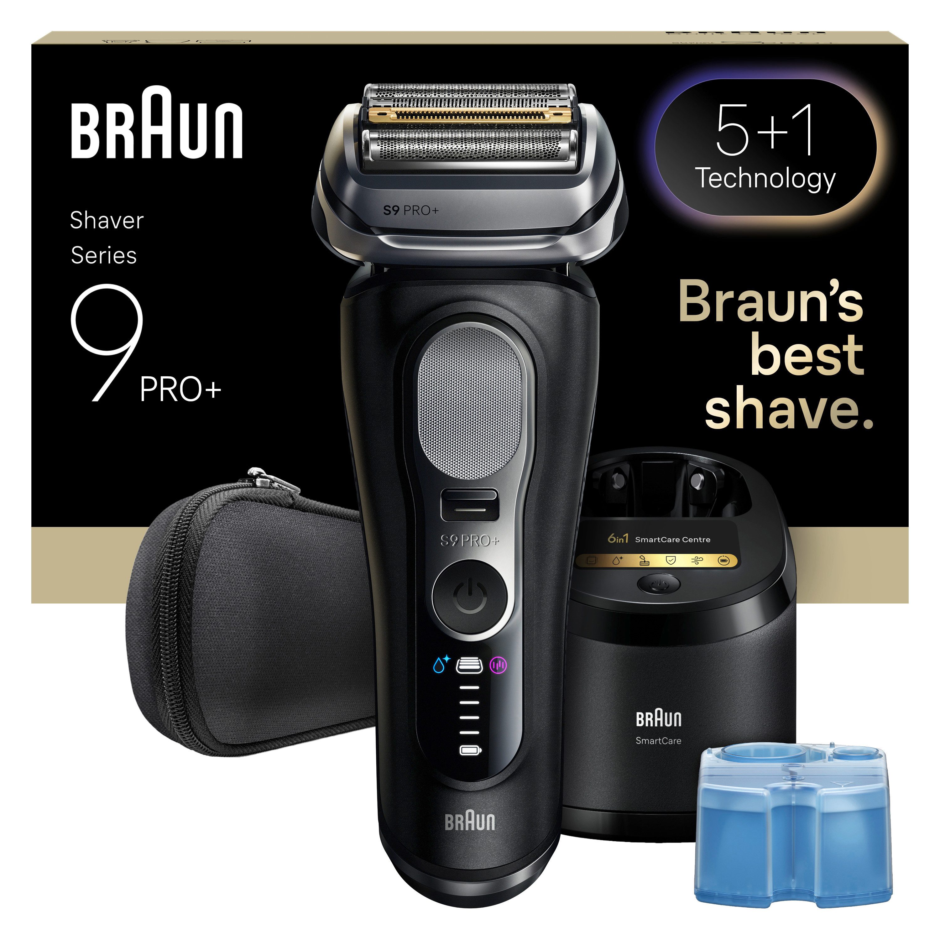 Braun Elektrorasierer Series 9 Pro+ 9660cc wet&dry - Black