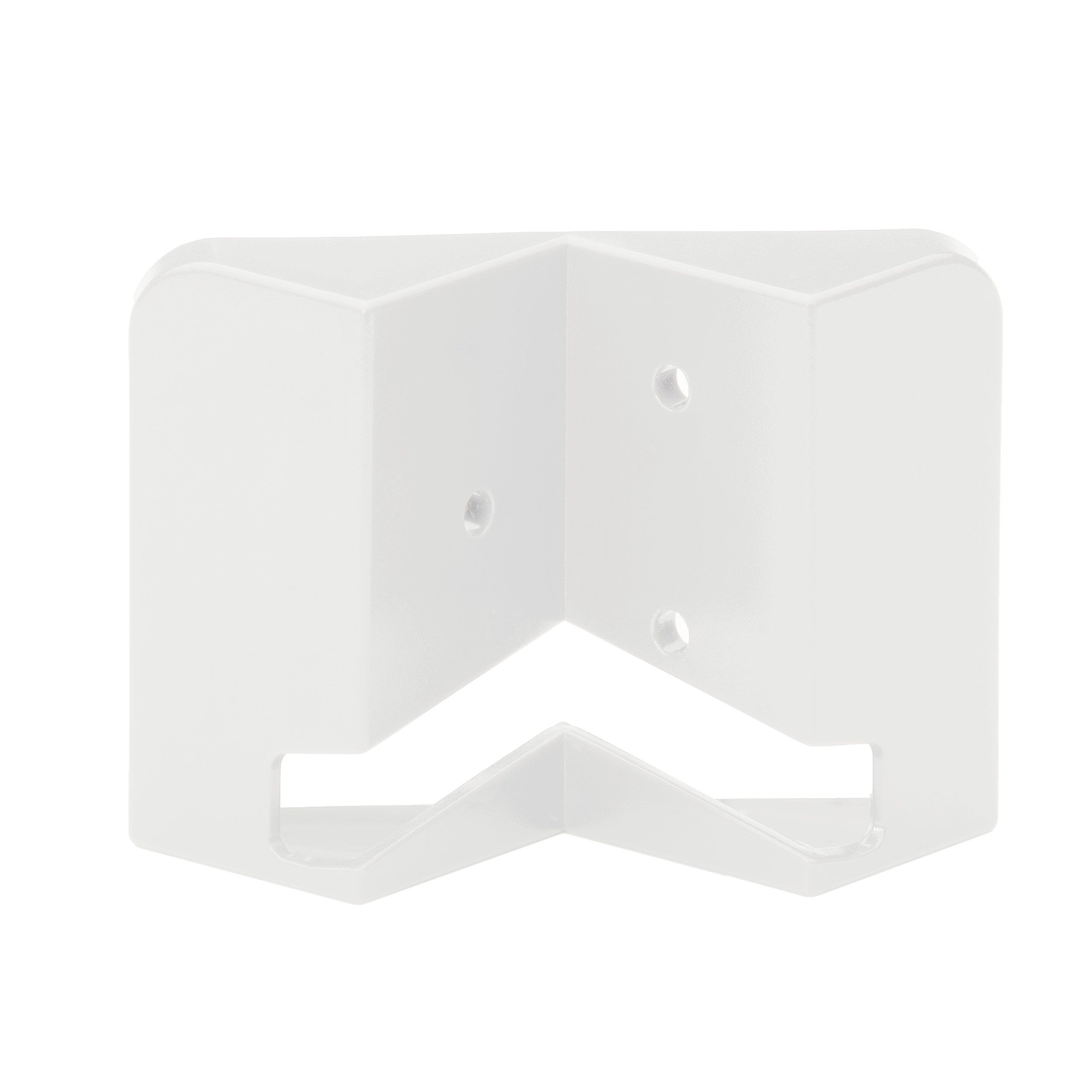 Oktaplex lighting LED Außen-Wandleuchte Cali Eckwandhalterung für Oktaplex Außenstrahler, ohne Leuchtmittel, weiß