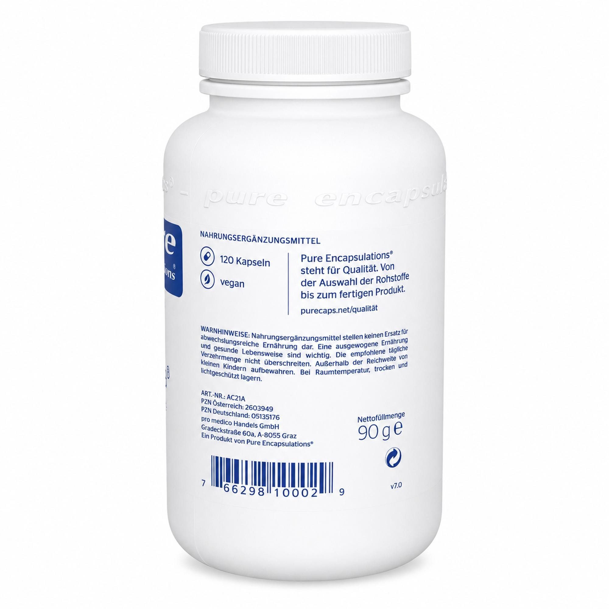 pro medico GmbH PURE ENCAPSULATIONS A.C. Formula Kapseln Kapseln