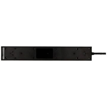 Brennenstuhl Gaming Steckdosenleiste GSL 05 5-fach mit 2 Steckdosenleiste, mit USB-Ladeausgang, mit Schalter