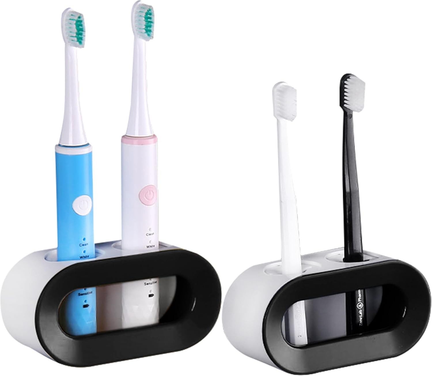 Coonoor Zahnbürstenhalter Universal Zahnbürstenhalter,2PCS Elektrische Zahn günstig online kaufen