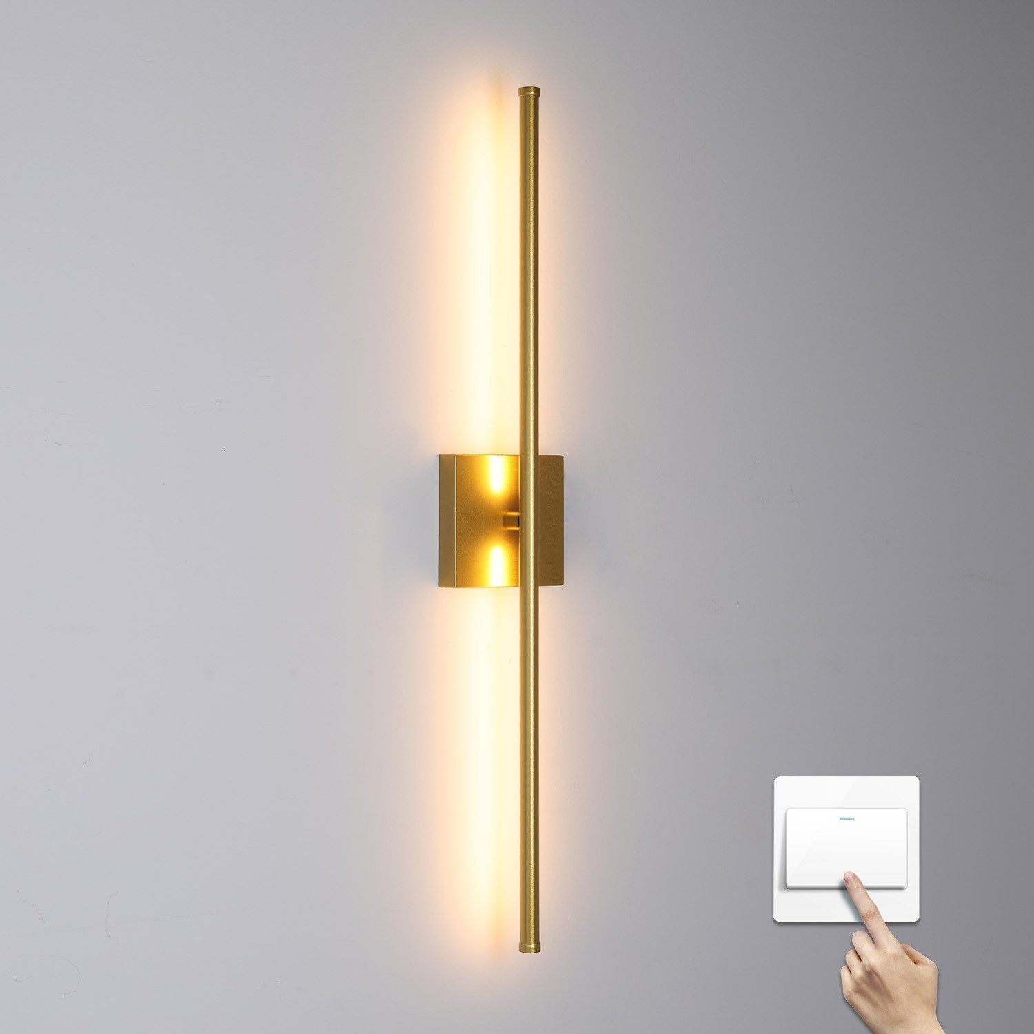 OULENBIYAR Wandleuchte LED Wandleuchte innen Wandlampe günstig online kaufen