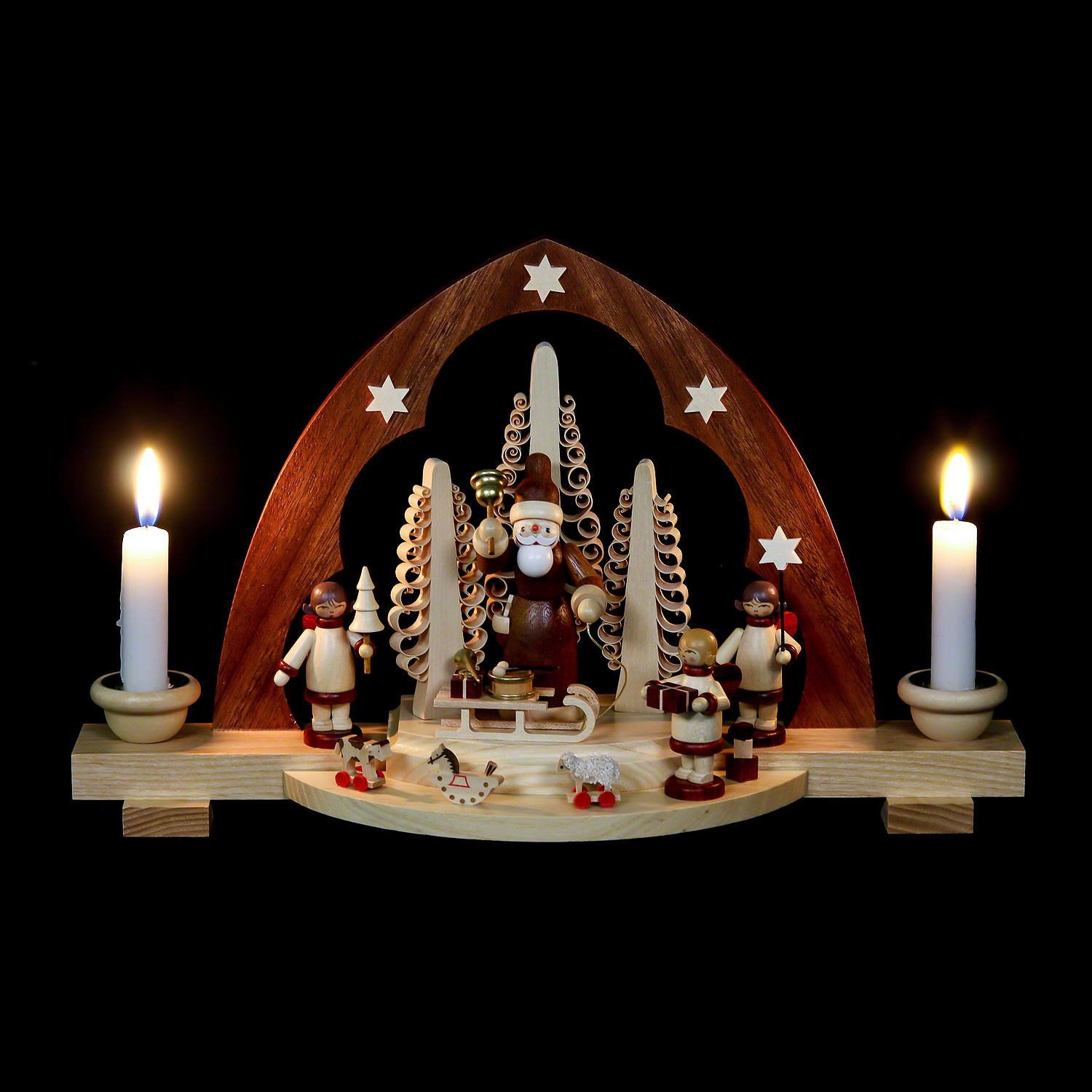 Schwibbogen Schwibbogen Bescherung (30cm) von Müller Kleinkunst