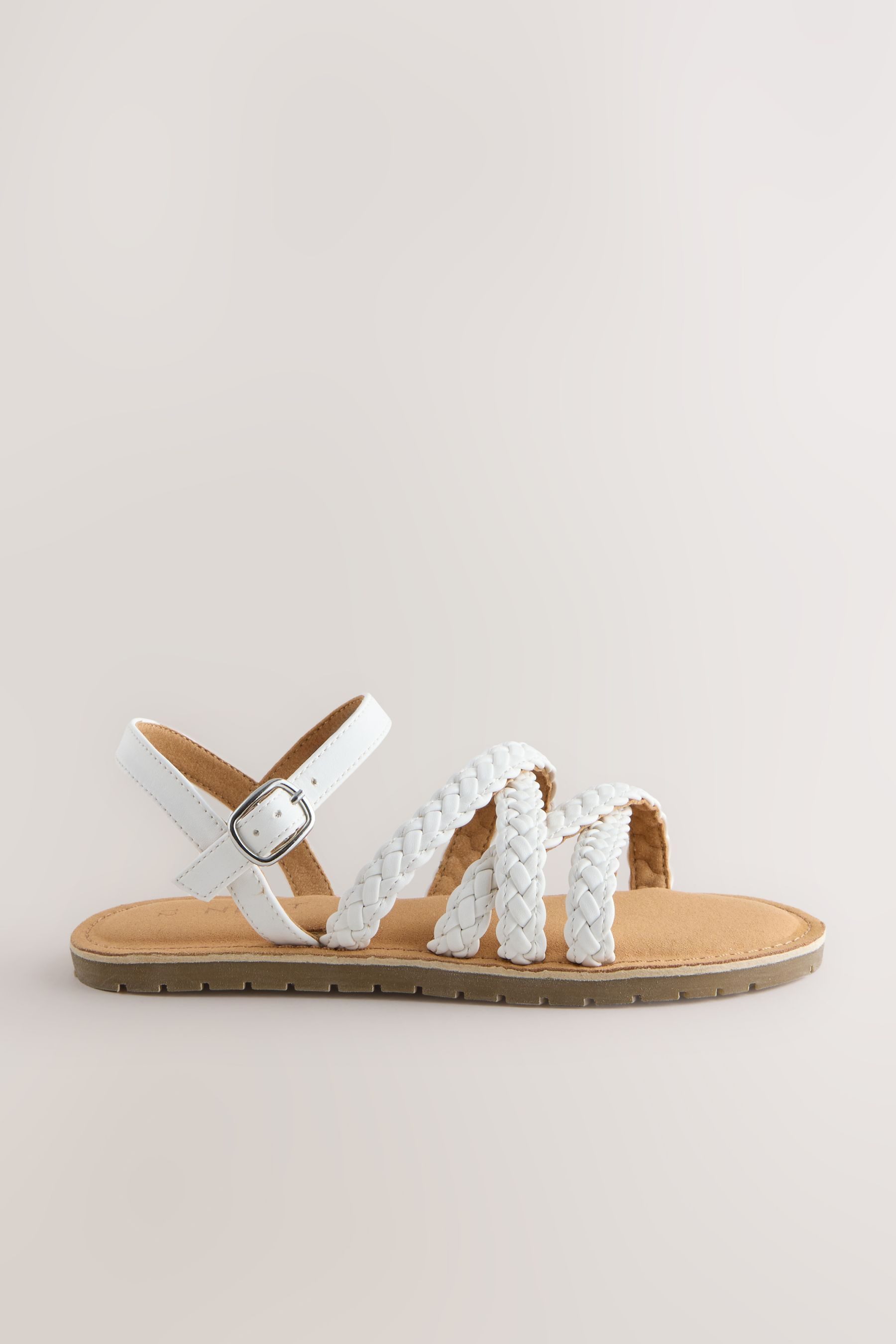 Next Riemchensandalen mit Flechtdetails Riemchensandale (1-tlg)