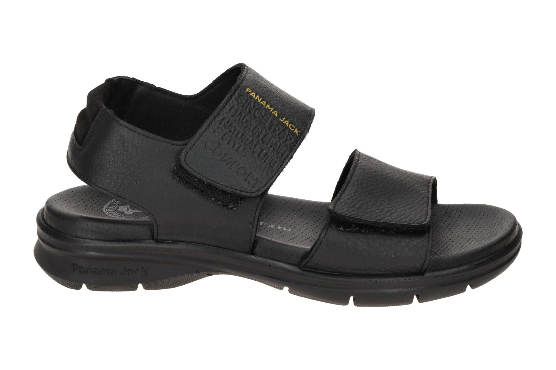 Panama Jack Rusell C1 negro Sandalette