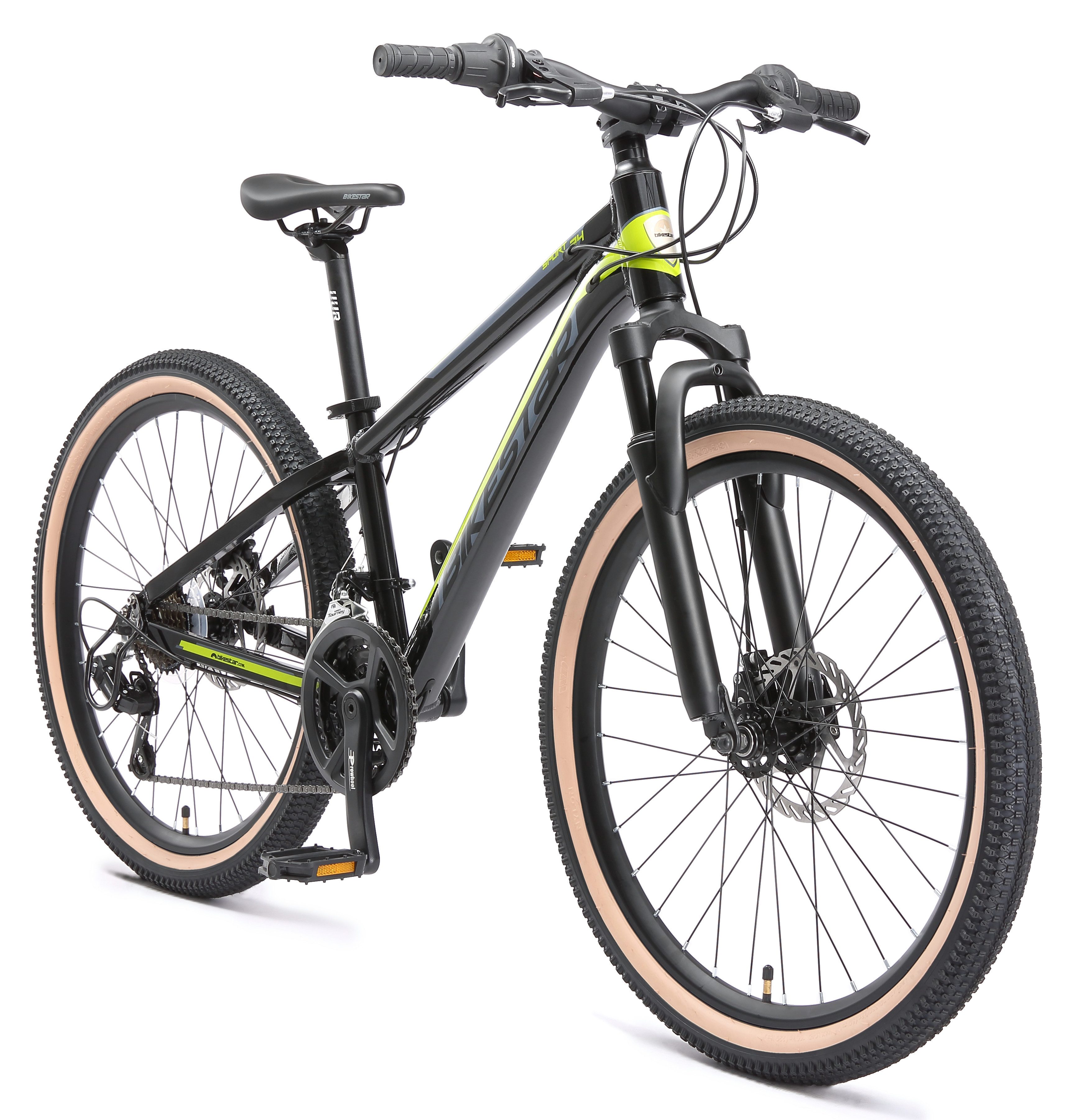 Bikestar Jugendfahrrad, 21 Gang Shimano RD-TY21 Schaltwerk, Kettenschaltung