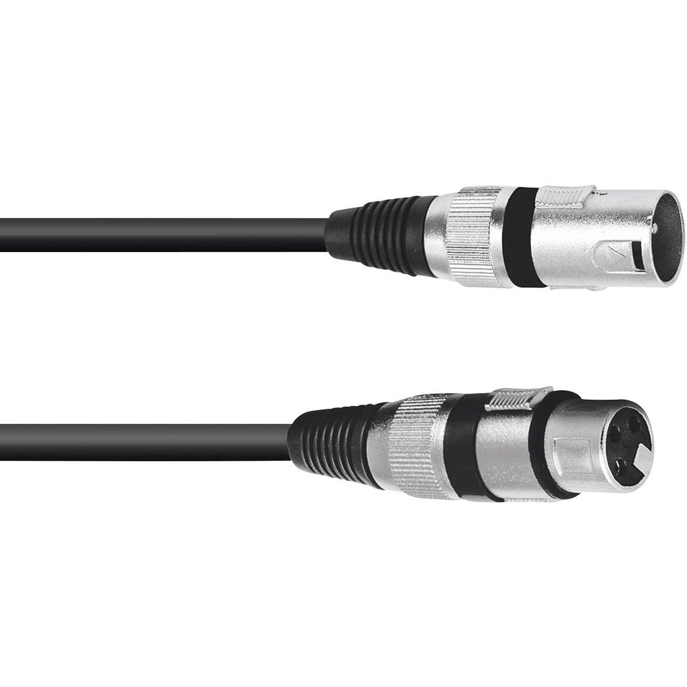 Omnitronic 3022055N XLR Verbindungskabel [1x XLR-Stecker 3 polig - 1x Audio-Kabel