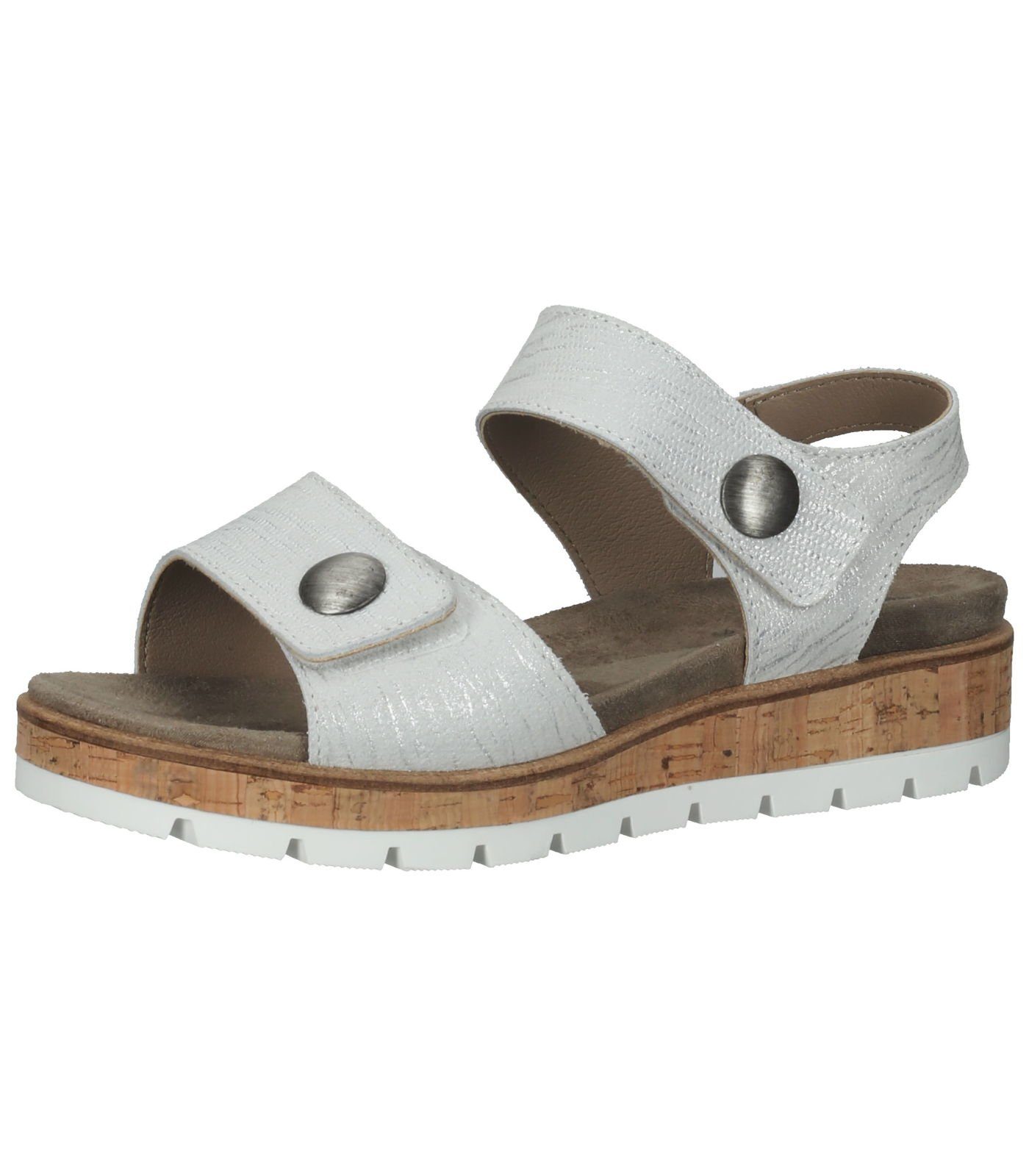 Bama Sandalen Leder Keilsandalette