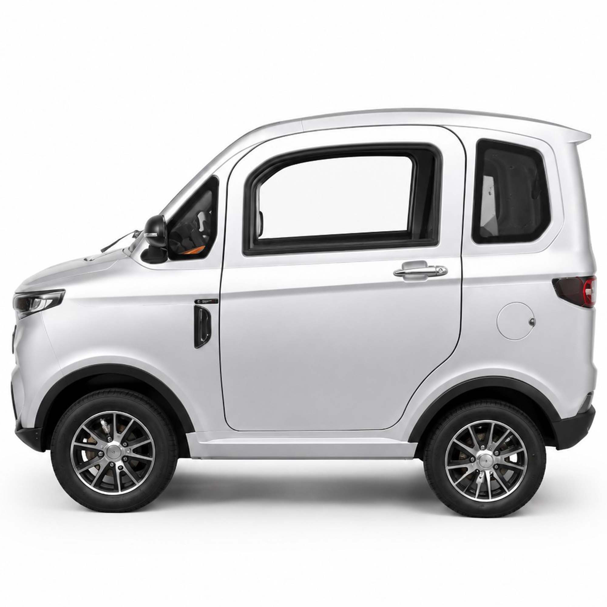 Urban Hopper E-Motorroller Urban Hopper Pro 4-Rad Elektro Kabinenroller für 2 Personen E-Roller, 2000 W, 45 km/h, Hintereinander-Sitzen, Blei-Gel Akku, ca. 50 km Reichweite, COC