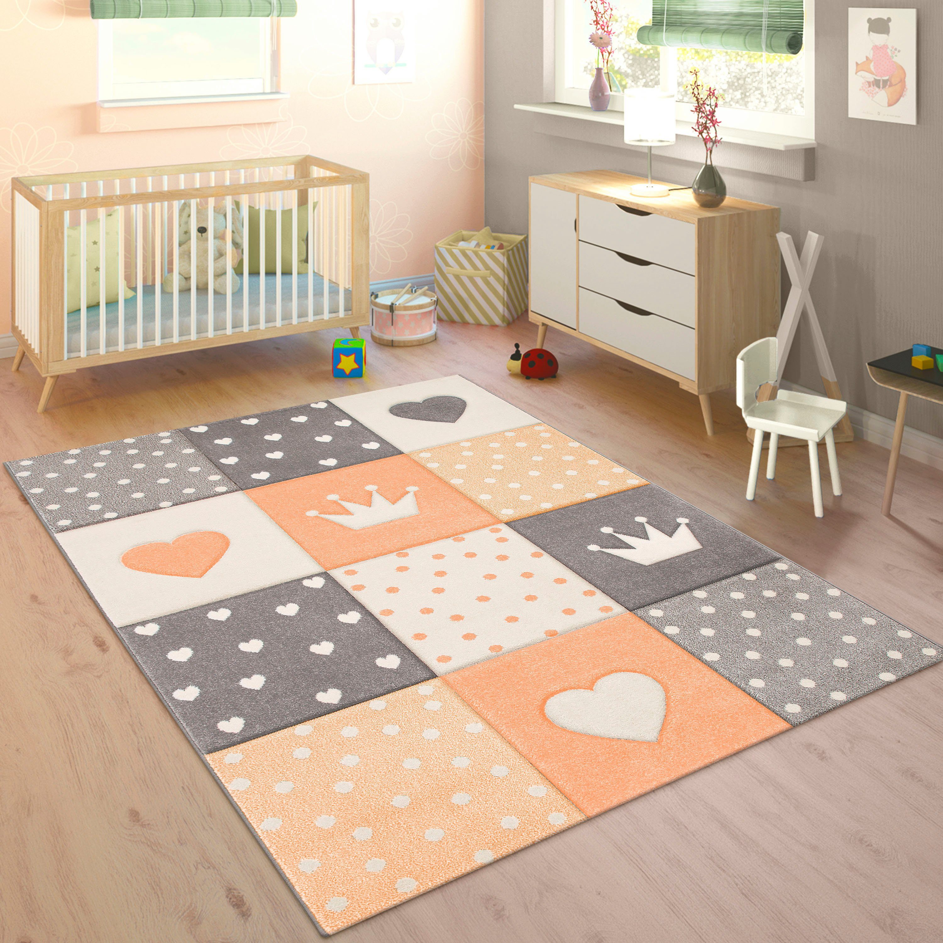 Paco Home Kinderteppich Cosmo 339, rechteckig, günstig online kaufen