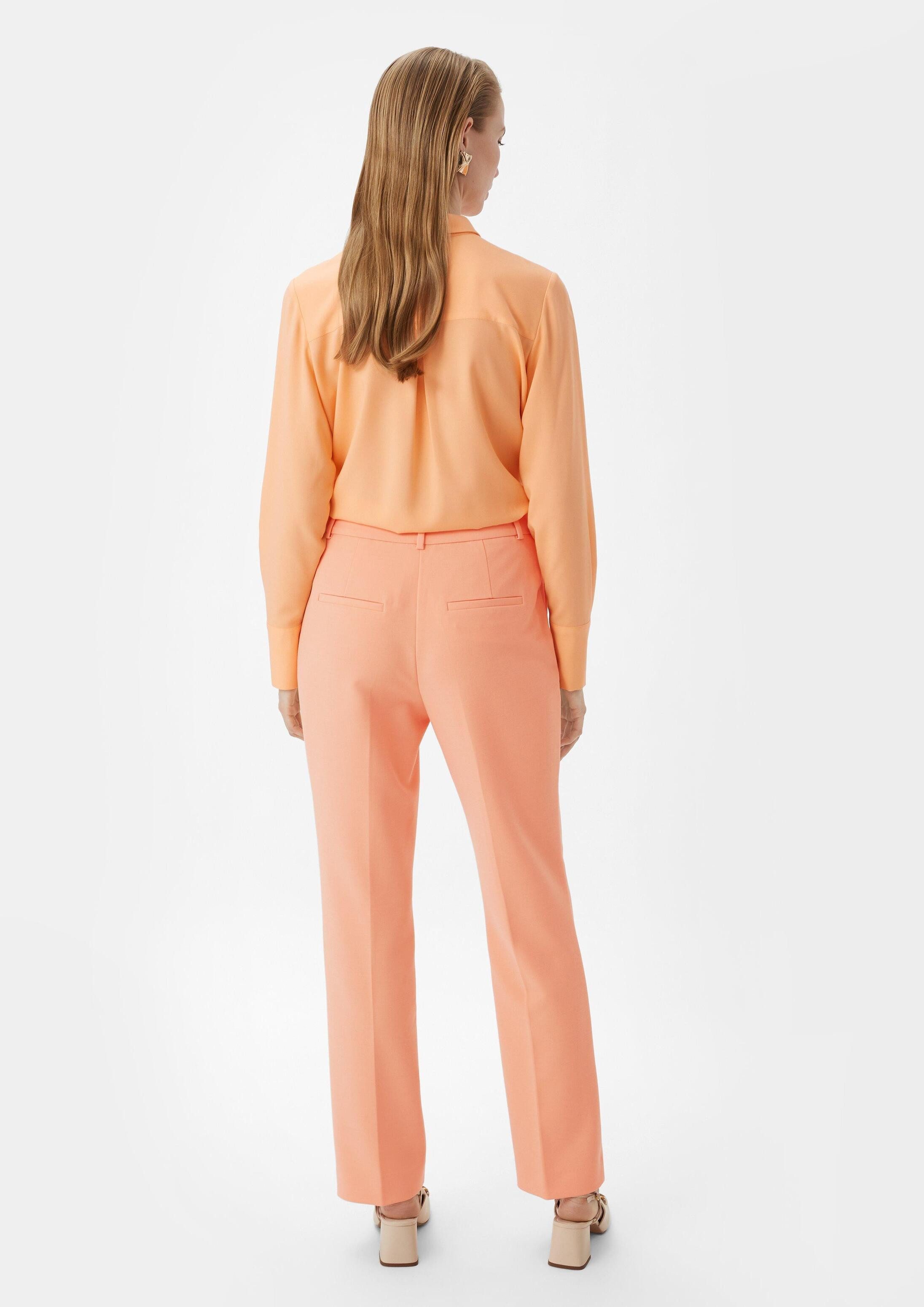 comma Chinos Hose Relaxed: Hose mit Bügelfalten