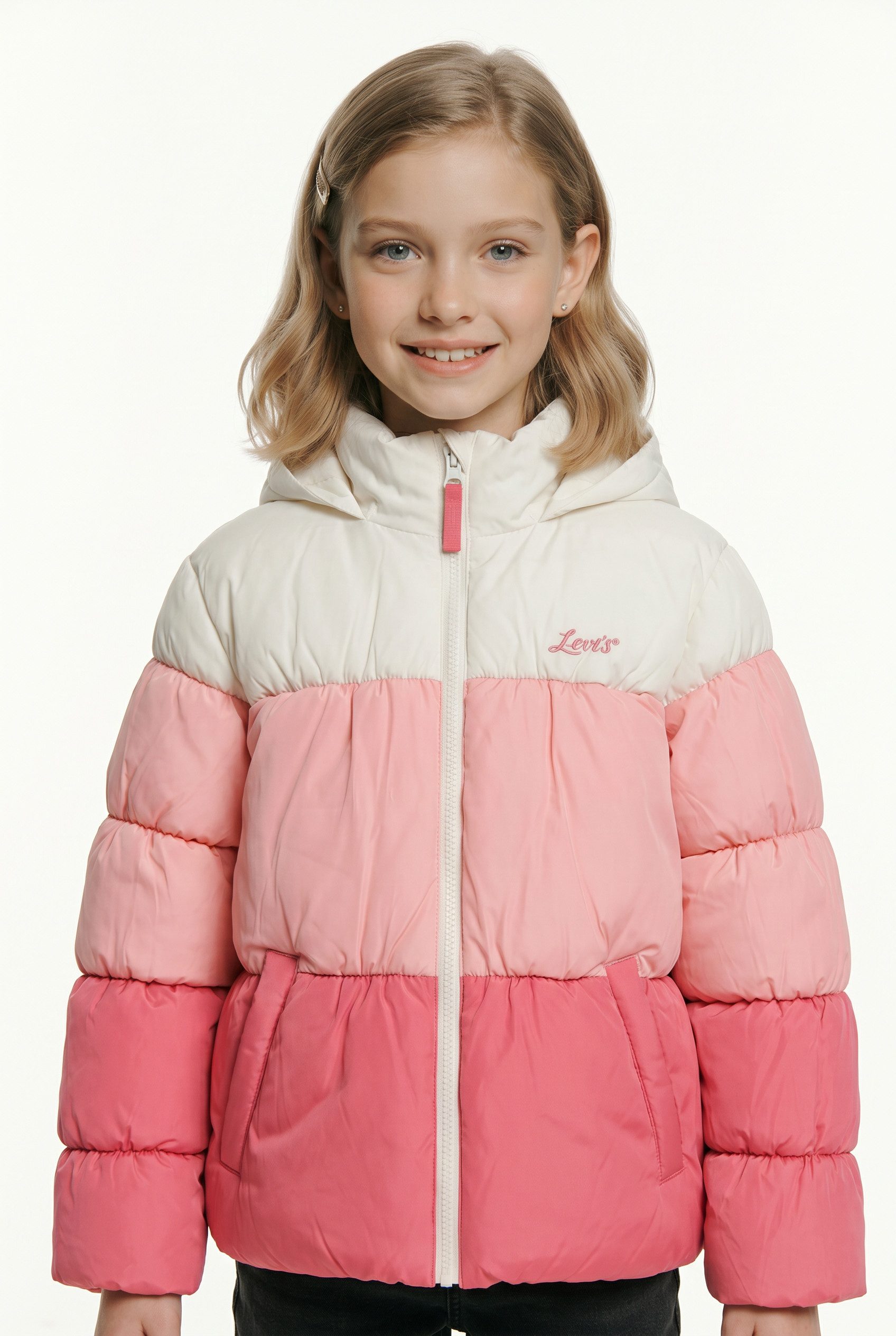 Levi's® Kids Winterjacke LVG COLOR BLOCK PUFFER in Colorblocking-Optik, for Girls