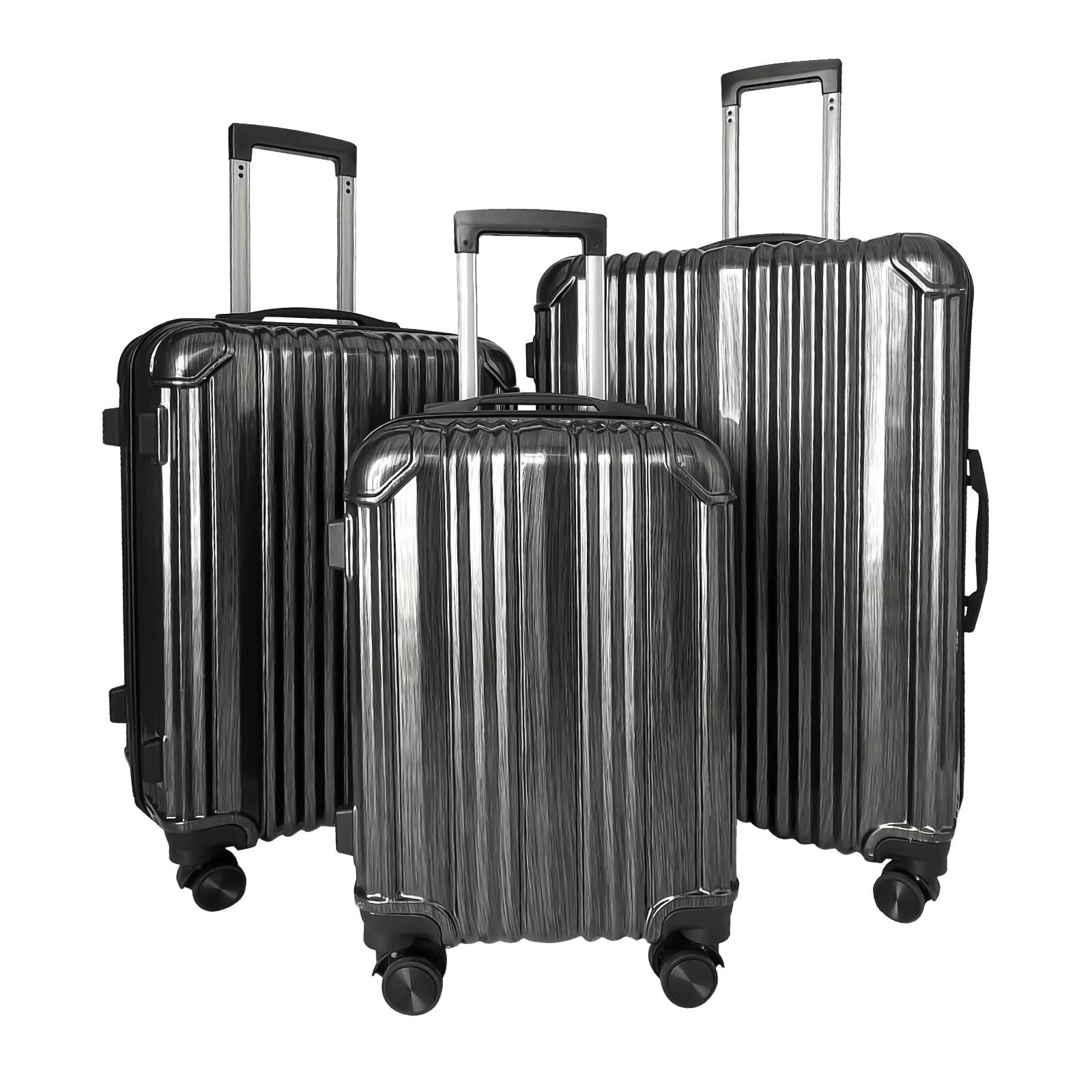 yonsly Trolleyset Hartschalenkofferset Koffer&Trolleys 3tlg (M, günstig online kaufen