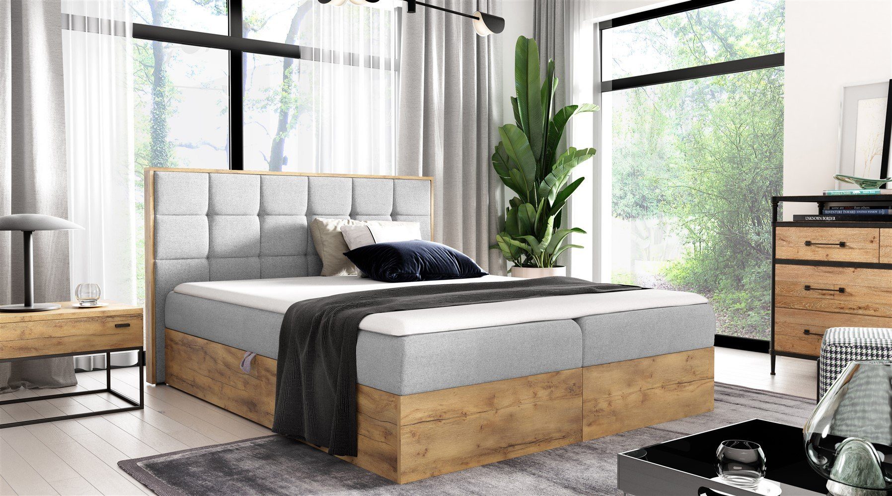 Fun Möbel Boxbett Schlafzimmerbett KALYPSO in günstig online kaufen