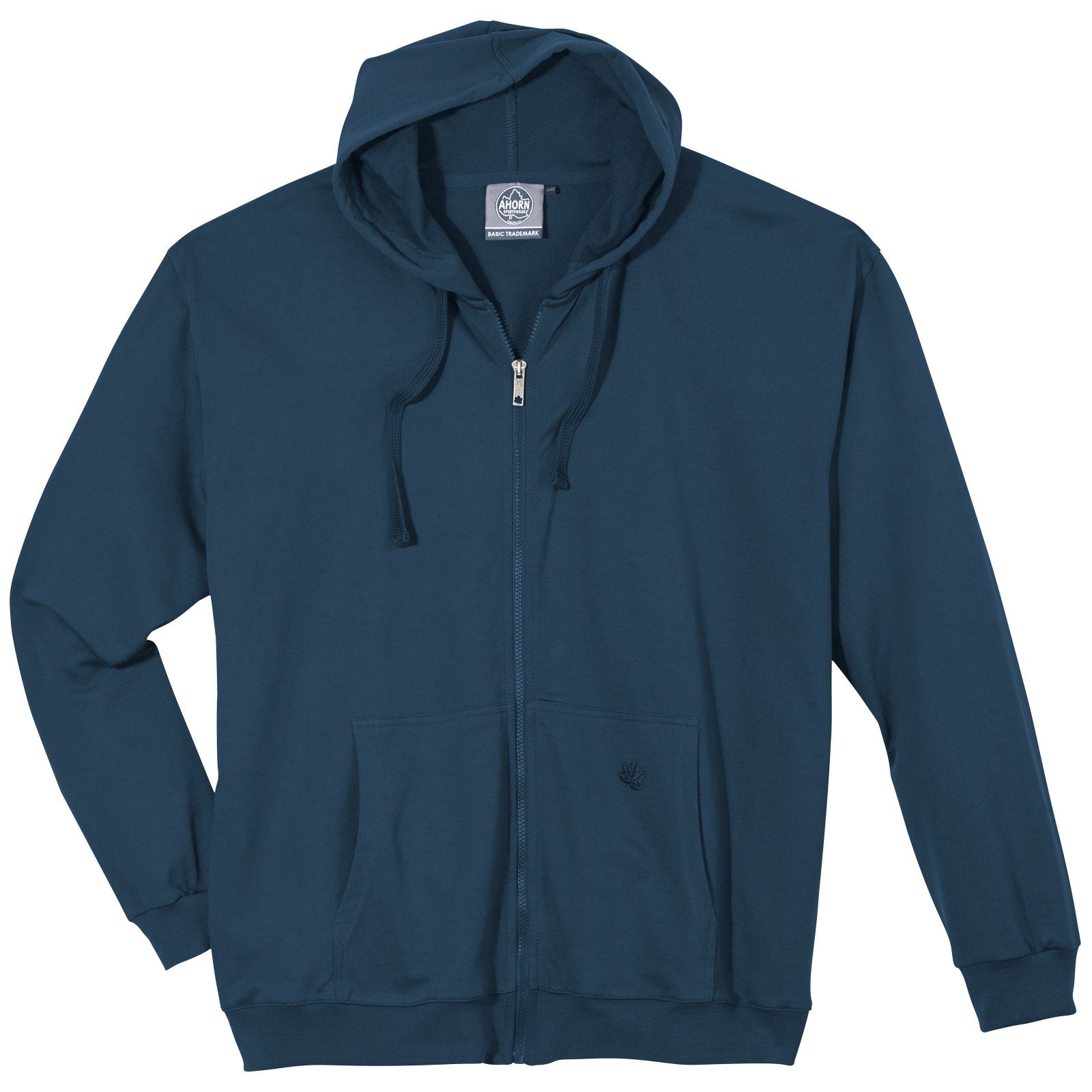 AHORN SPORTSWEAR Sweatjacke Ahorn Sportswear Kapuzen-Sweatjacke stahlblau X günstig online kaufen