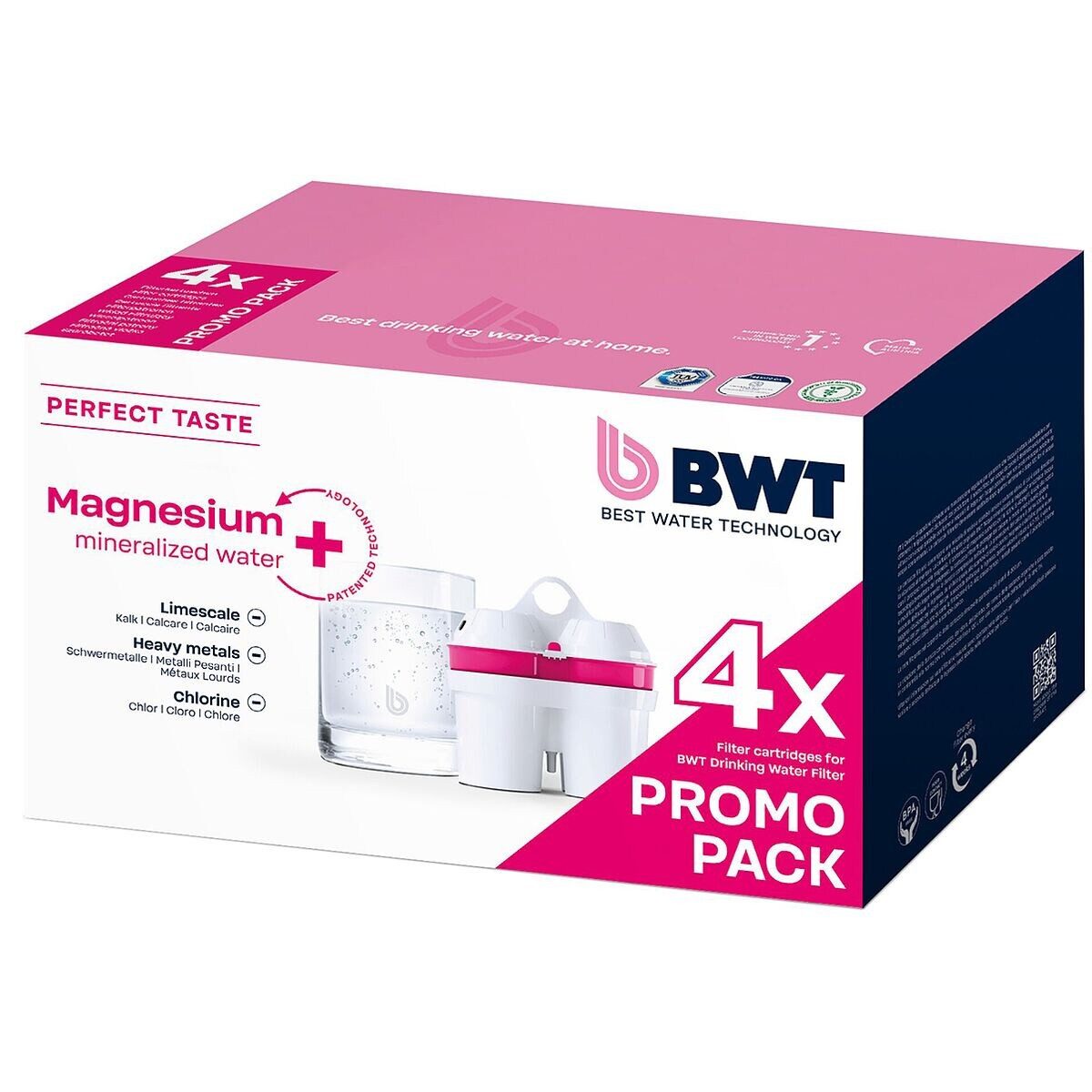BRITA Wasserfilter Magnesium Mineralized Water, Filterkartuschen-Set