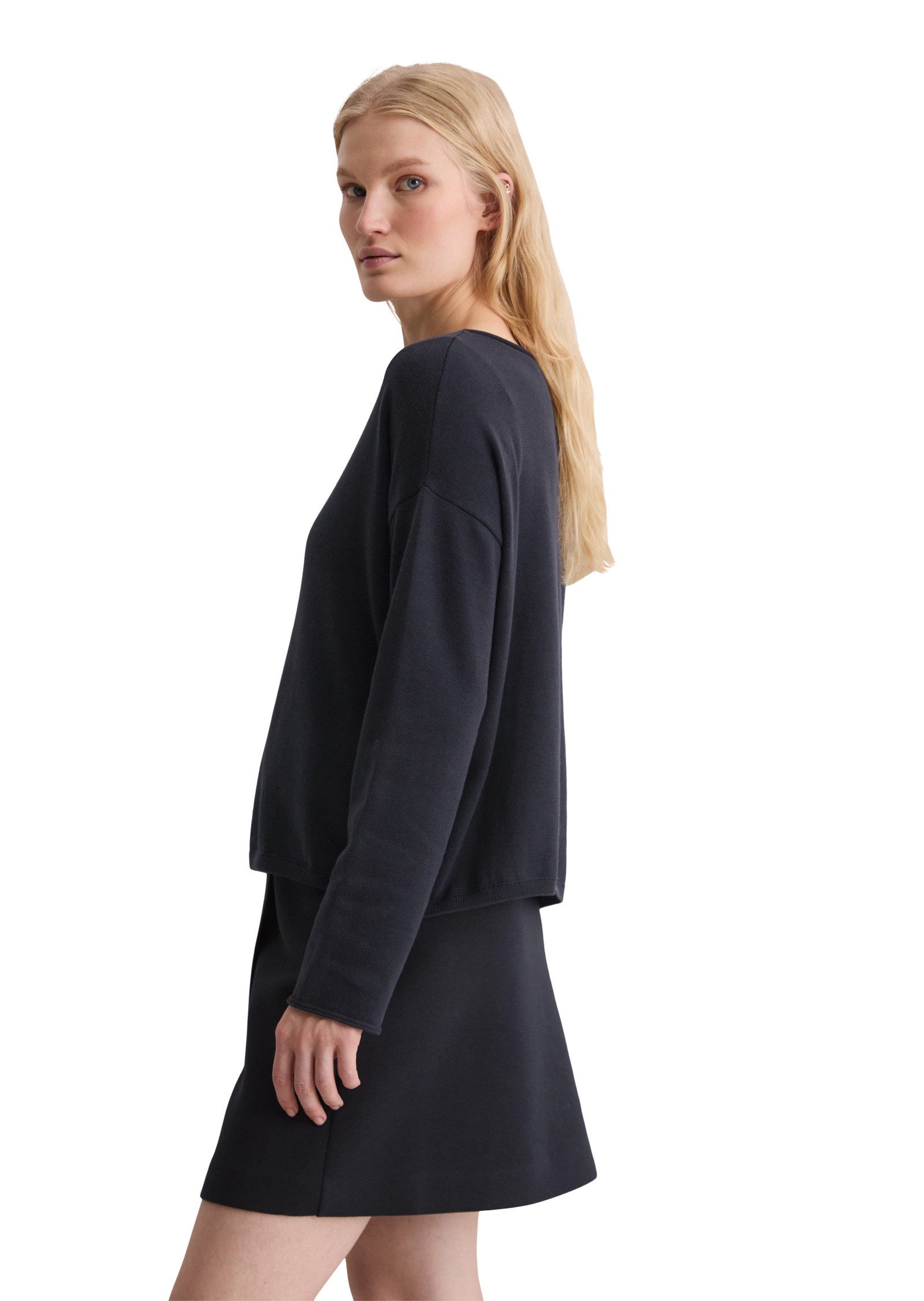 Marc O'Polo Strickpullover aus reiner Bio-Baumwolle