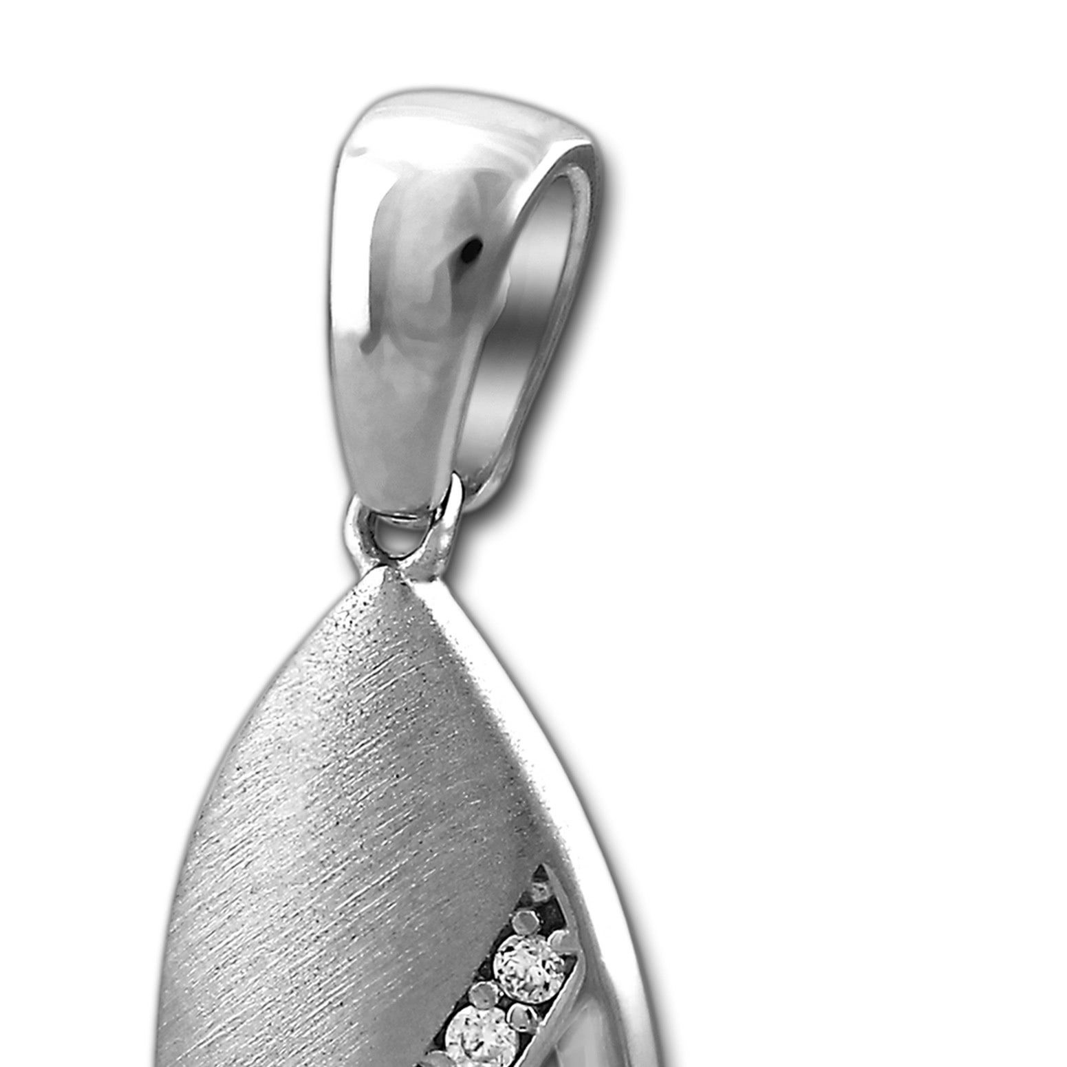 SilberDream Kettenanhänger SilberDream Tropfen Kettenanhänger Zirkonia Dame günstig online kaufen