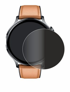 upscreen Blickschutzfolie für NONGAMX Smartwatch 1.39", Displayschutzfolie, Blaulichtfilter Privacy Folie Schutzfolie Sichtschutz klar Anti-Spy