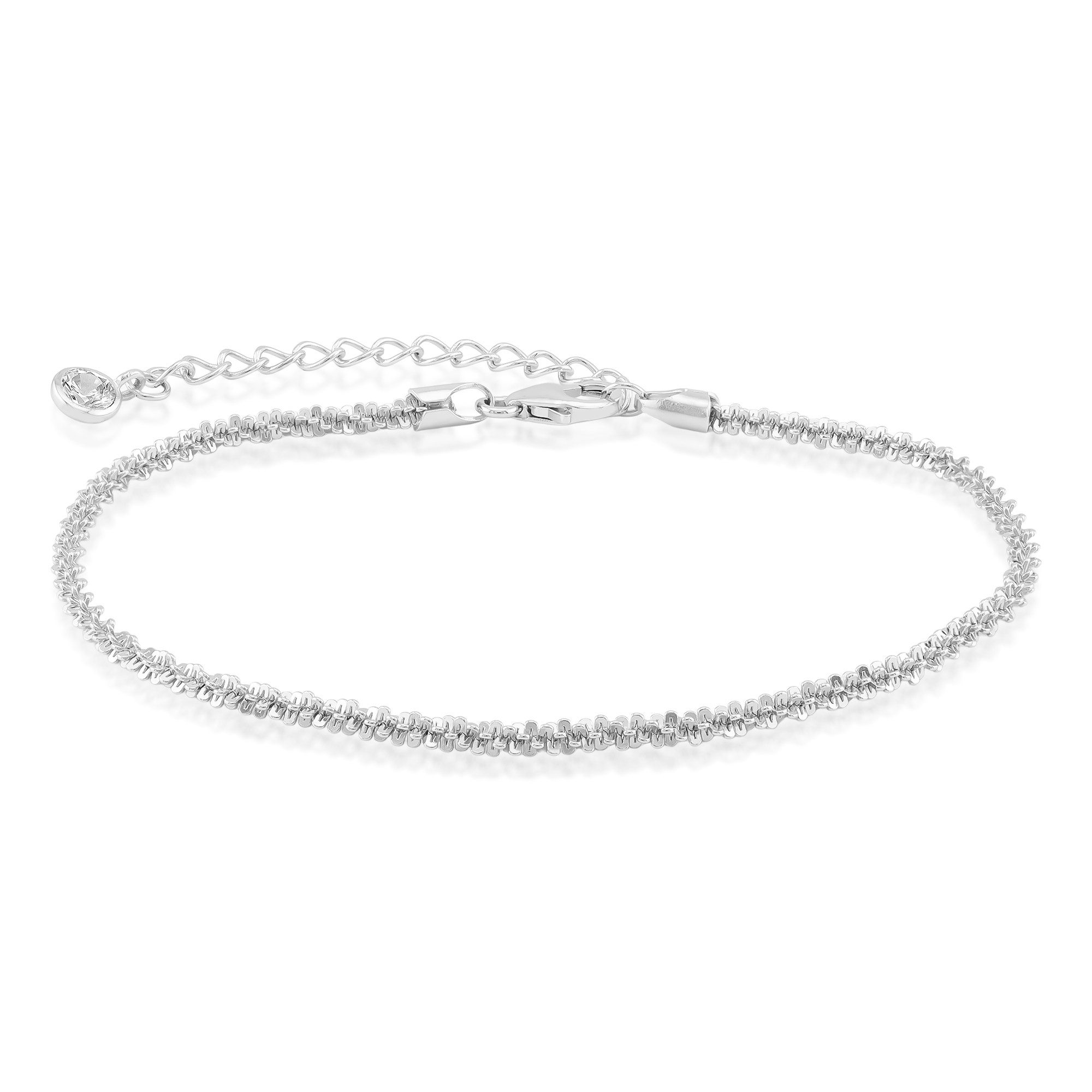 Cavill Silberarmband Silberarmband mit Zirkon aus Tansania (1-tlg)
