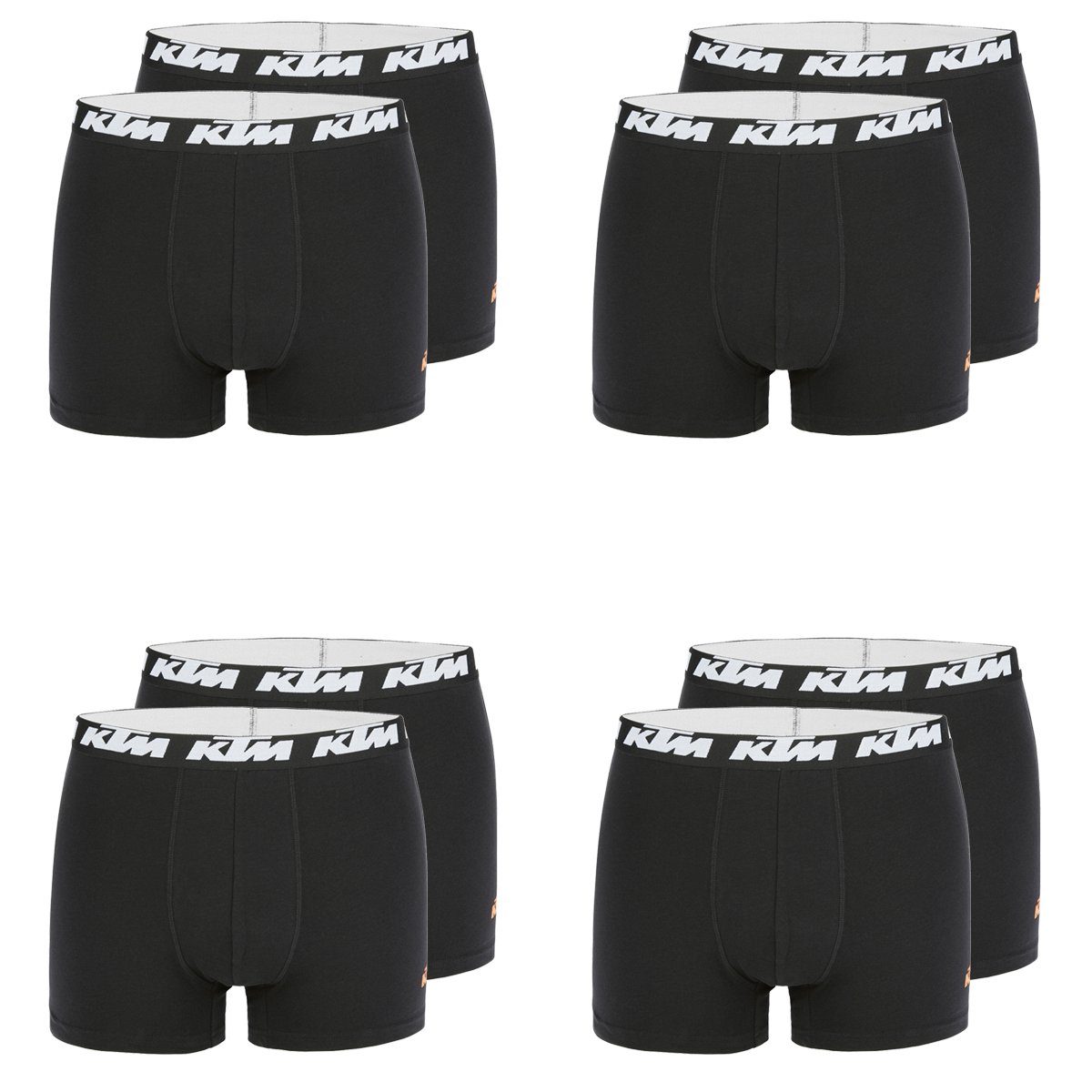 KTM Boxershorts 8er Pack Boxer Man Cotton (Set, 8-St., 8er-Pack)