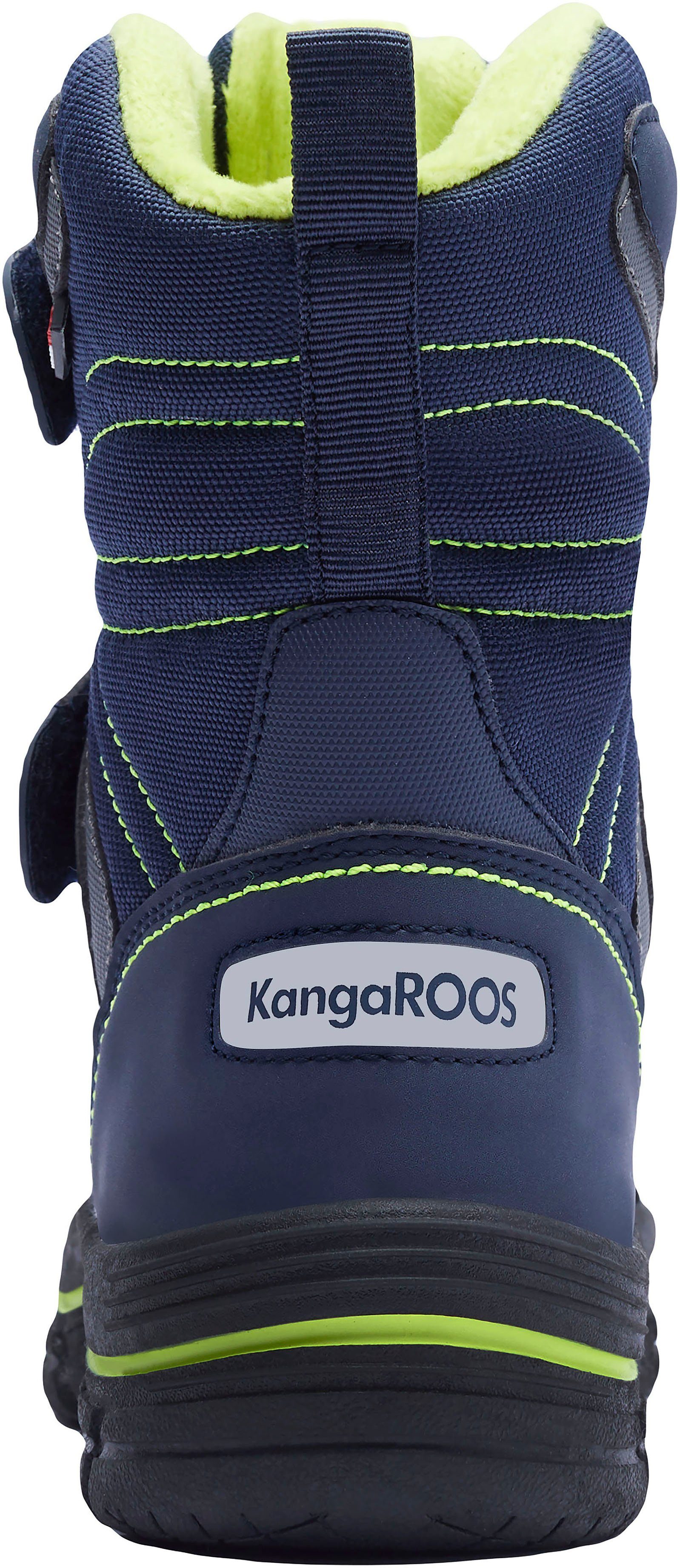 KangaROOS K-Leno V Roostex Winterstiefel Snowboots, Winterboots, Winterschuhe, wasserdicht mit Klettverschluss