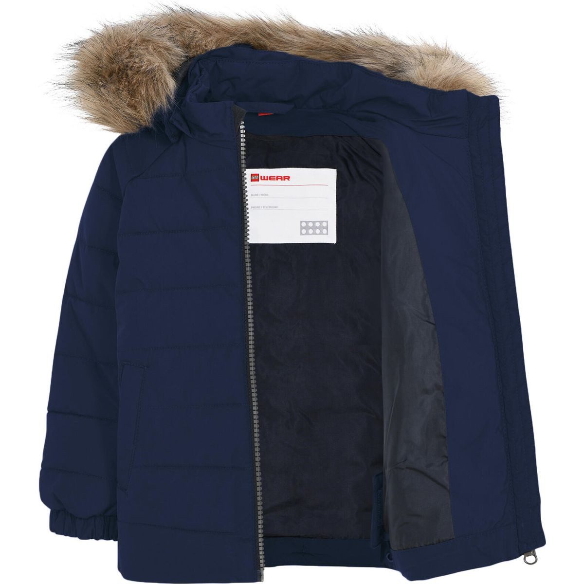 LEGO® kidswear Steppjacke LWJULIO 714 - Jacket Wasserabweisende und winddichte Jacke mit abnehmbarer Kapuze und