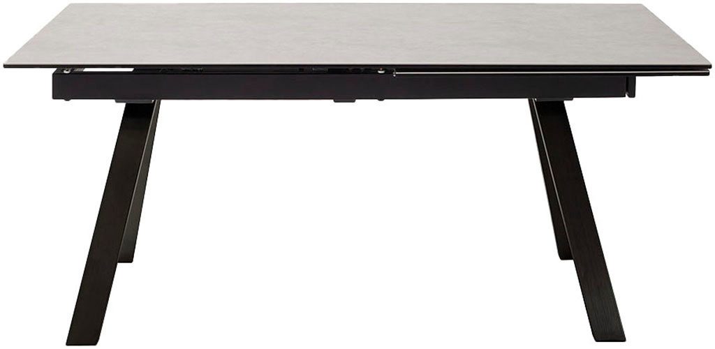 MCA furniture Esstisch TOBAGO Auszugtisch 180-260 cm (Einzelstück), Keramik,Metall,Stirnauszug,ausziehbar,Tischplatte 13 mm
