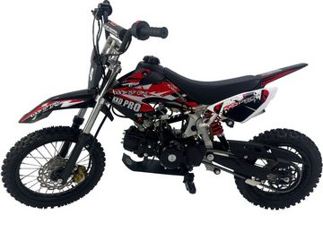 KXD Dirt-Bike KXD Dirt Bike 125ccm 14/12 Zoll Cross Vollcross Pocketbike Pit Enduro