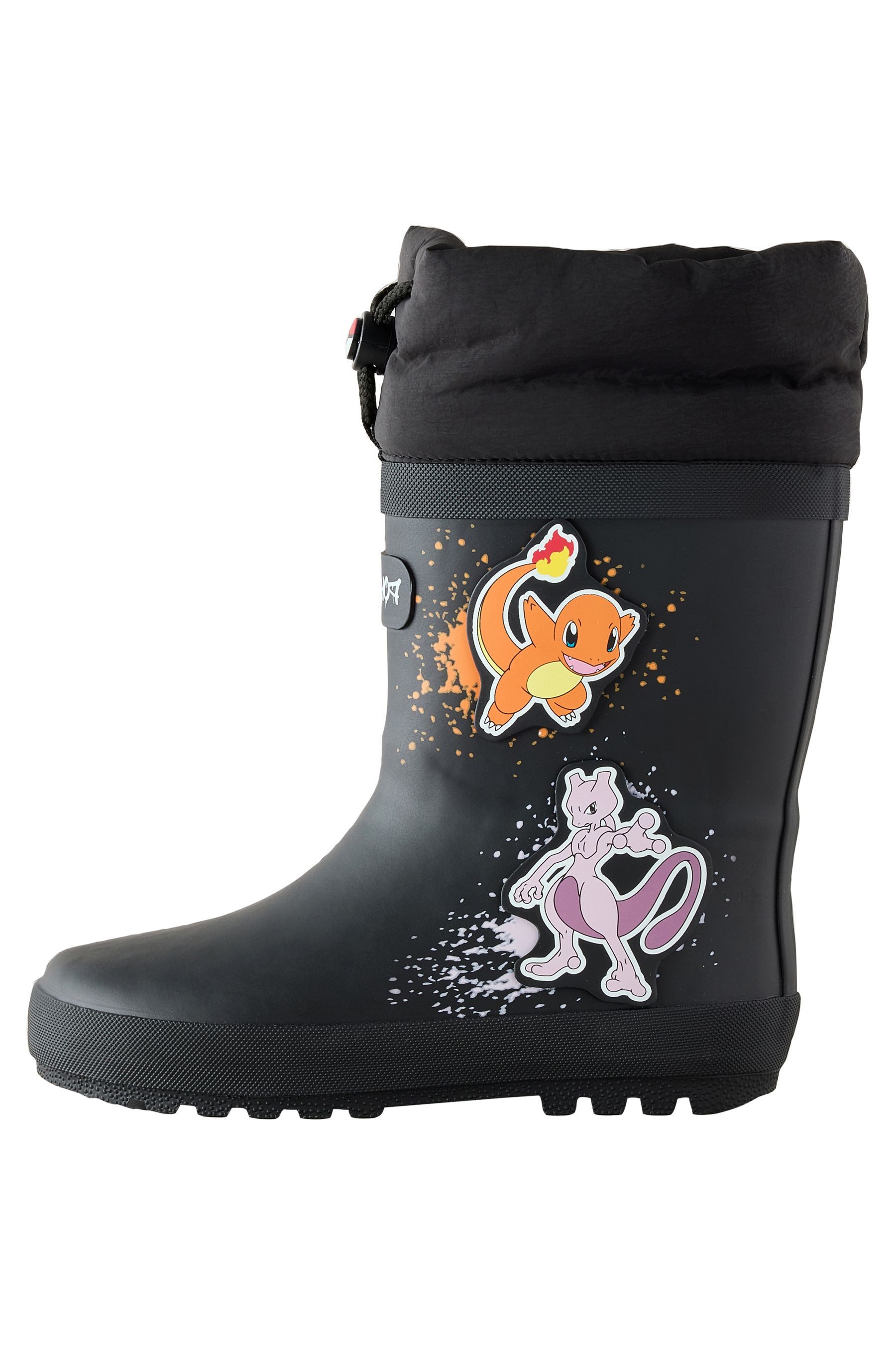 Next Gummistiefel mit verstellbarem Umschlag, Pokemon Gummistiefel