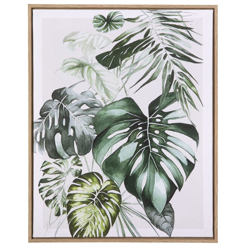 MICA Bilderrahmen Canvasbild - Monsterablätter