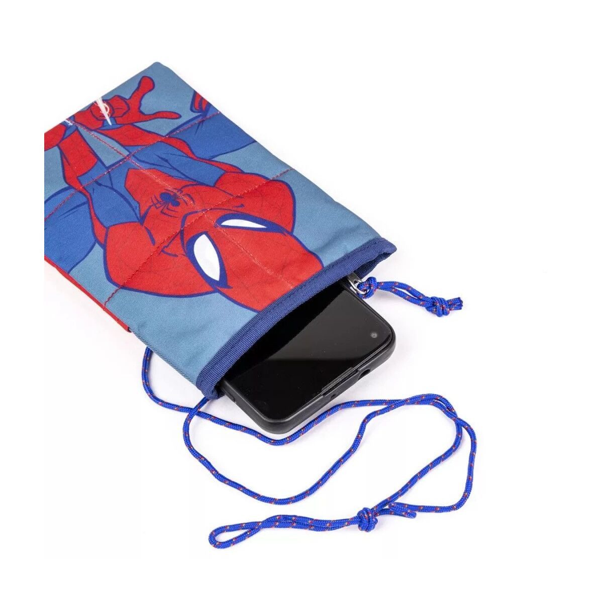 Spiderman Umhängetasche Spiderman Handytasche, Schultertasche 18 cm
