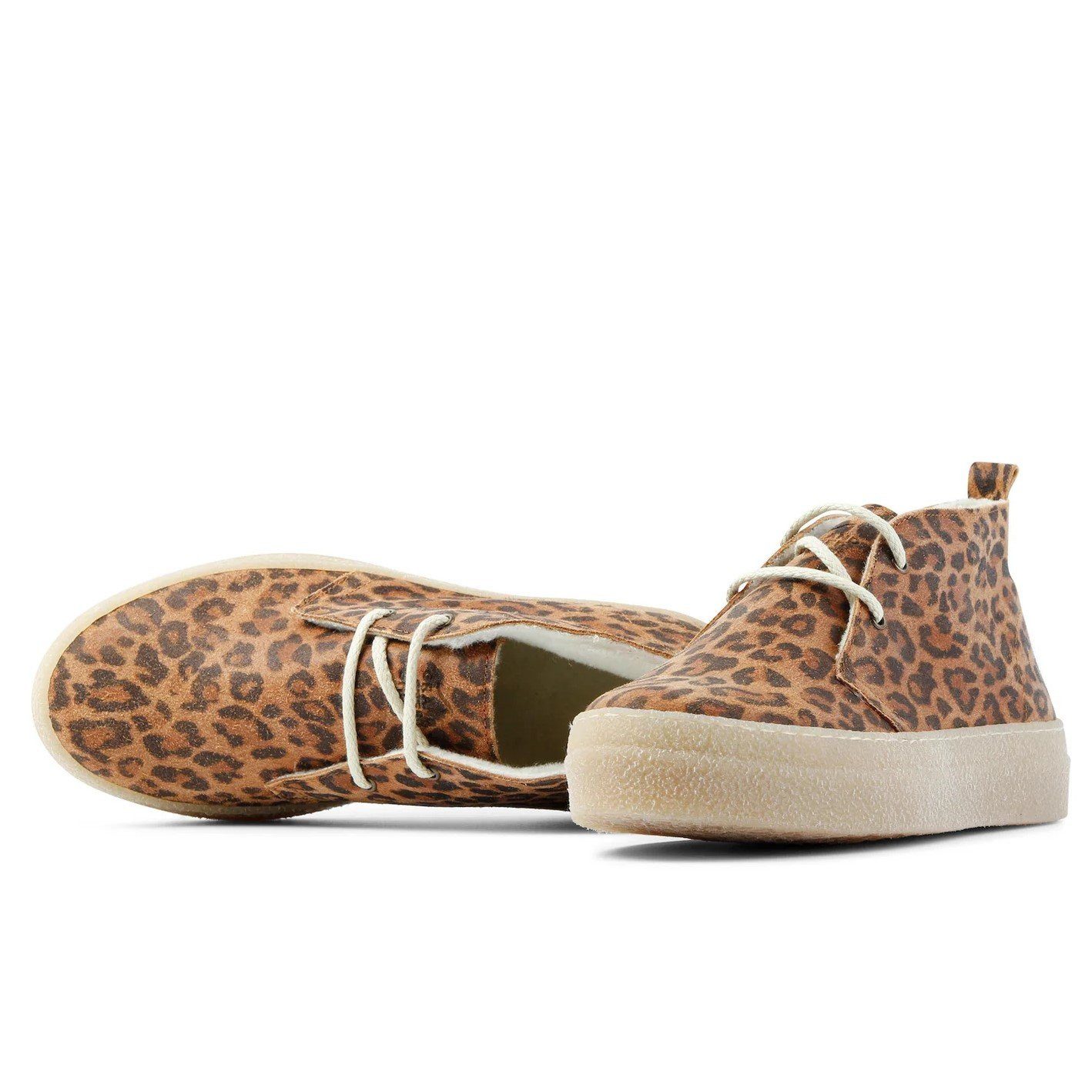 Grand Step Shoes Winterschuhe Safari Winter Suede Bootie - animal braun Damen Winterstiefel