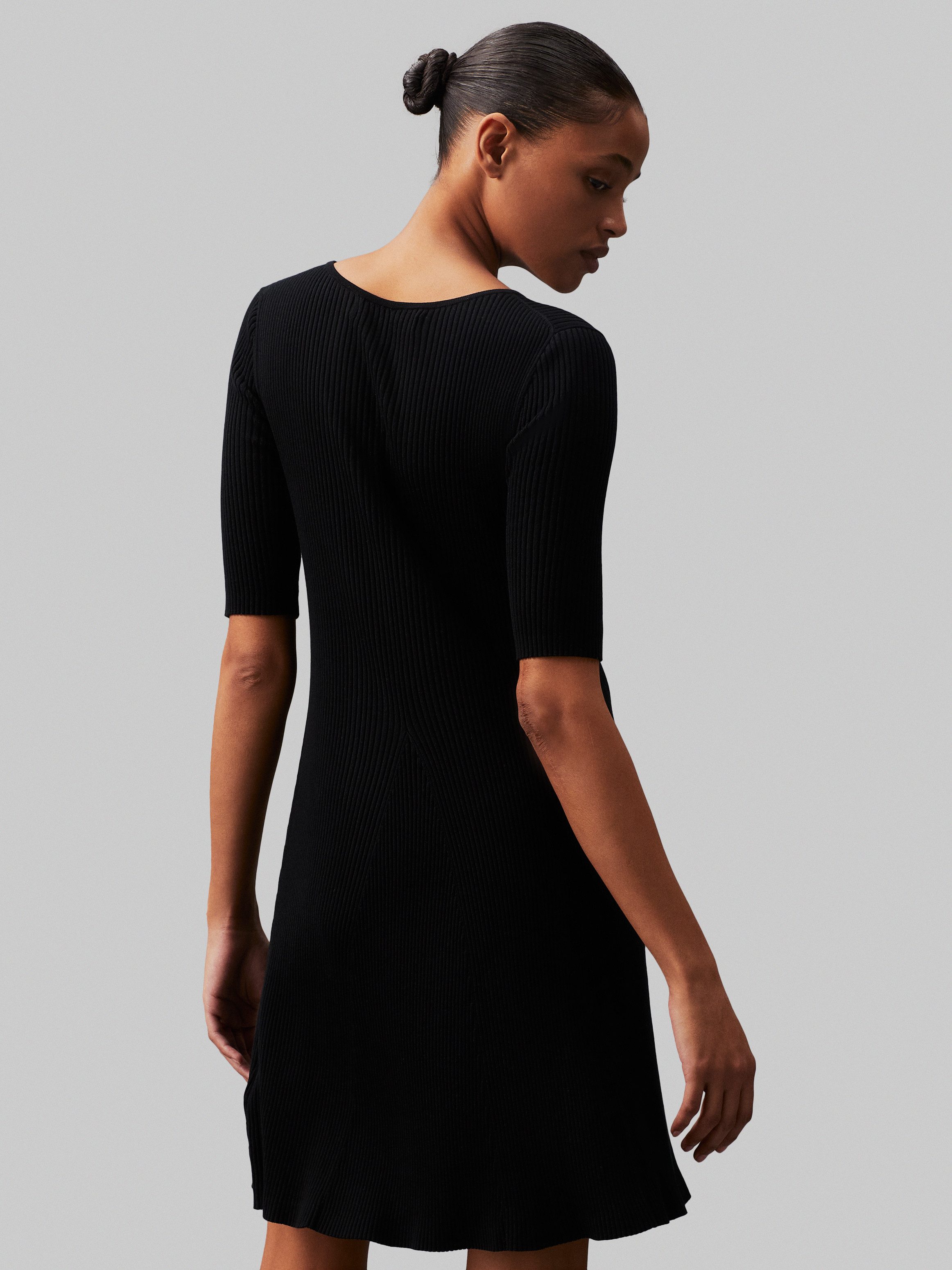Calvin Klein Jeans Skaterkleid WOVEN LABEL günstig online kaufen