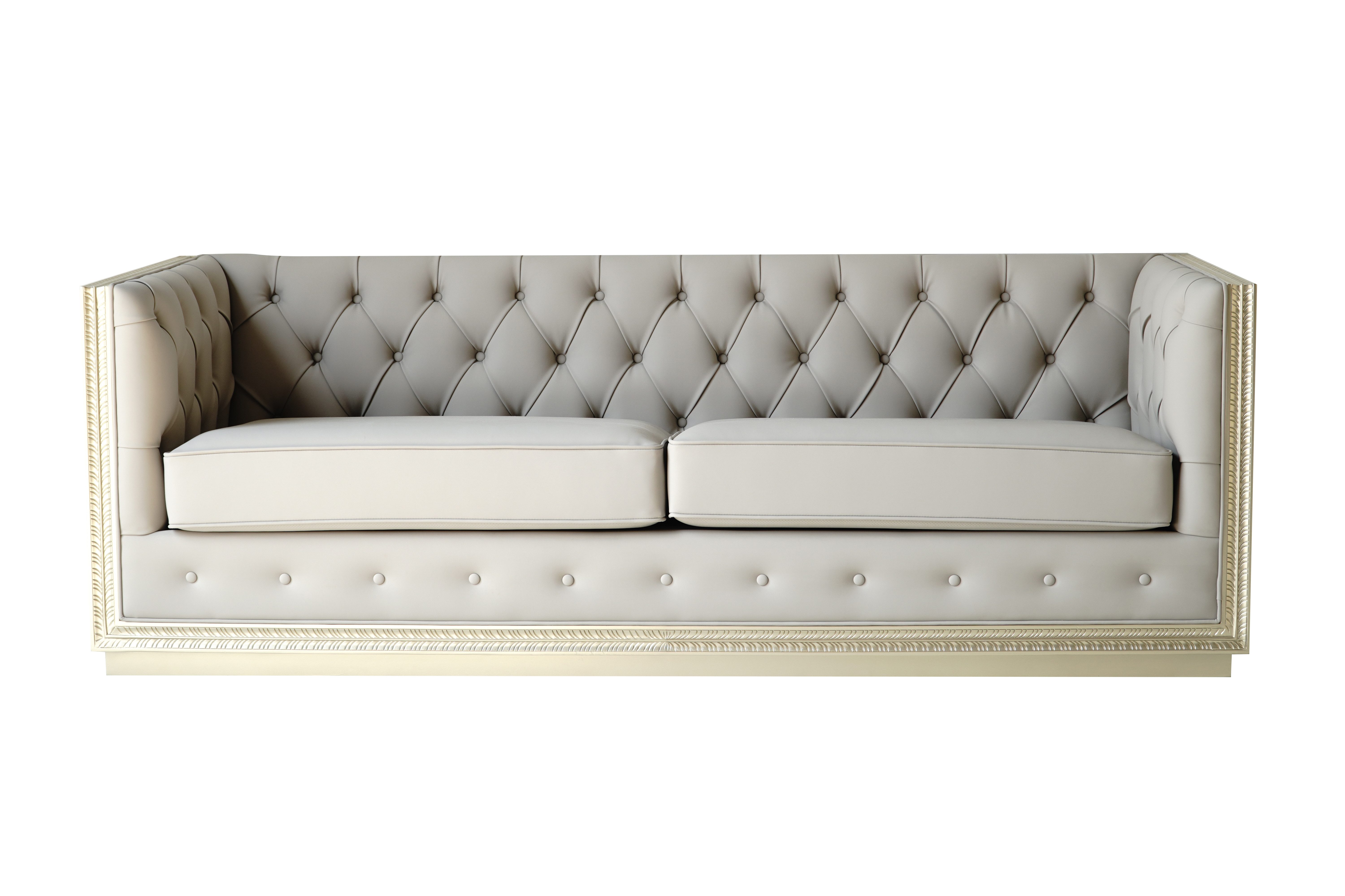 JVmoebel Chesterfield-Sofa Elegantes Chesterfield Sofa für Wohnzimmer – 3-Sitzer Couch, Made in Europa