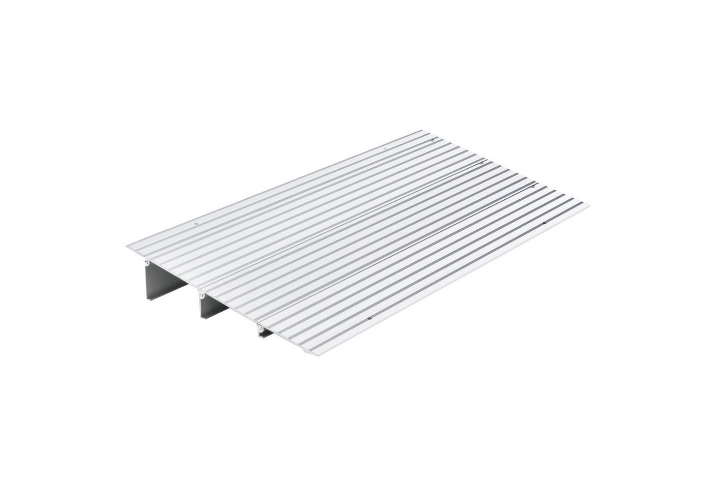 COSTWAY Auffahrrampe, verstellbar, rutschfest, bis zu 317kg, 8,5cm Höhe