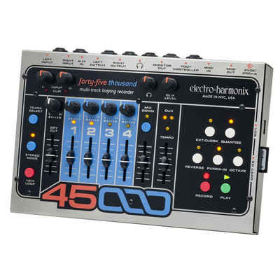 Electro Harmonix Musikinstrumentenpedal, 45000 Multi-Track Looping Recorder - Effektgerät für Gitarren