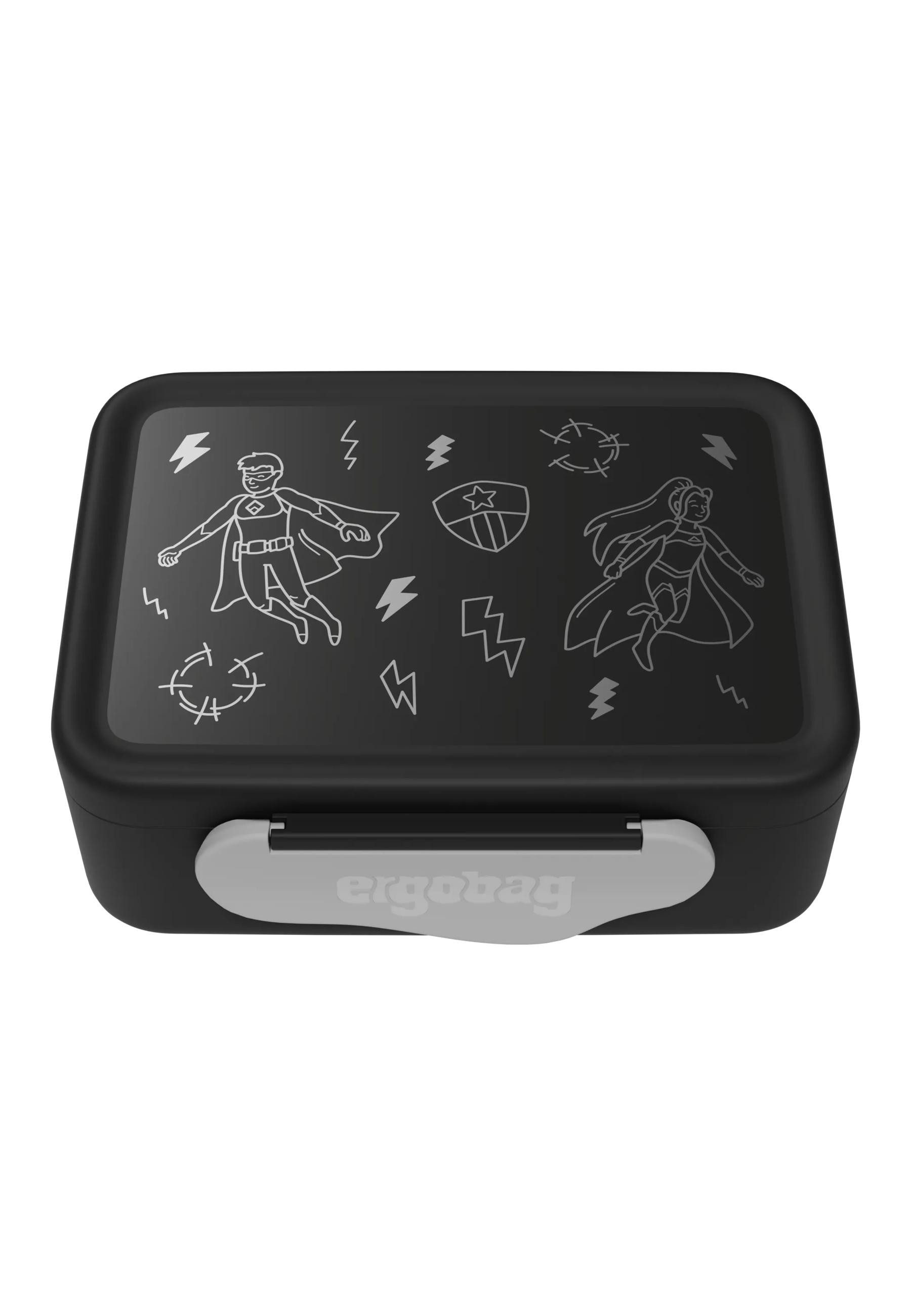 ergobag Lunchbox Brotdose, Kunststoff, (Brotdose, 1-tlg., 1x Brotdose), spülmaschinengeeignet bis 45 Grad, Handwäsche empfohlen