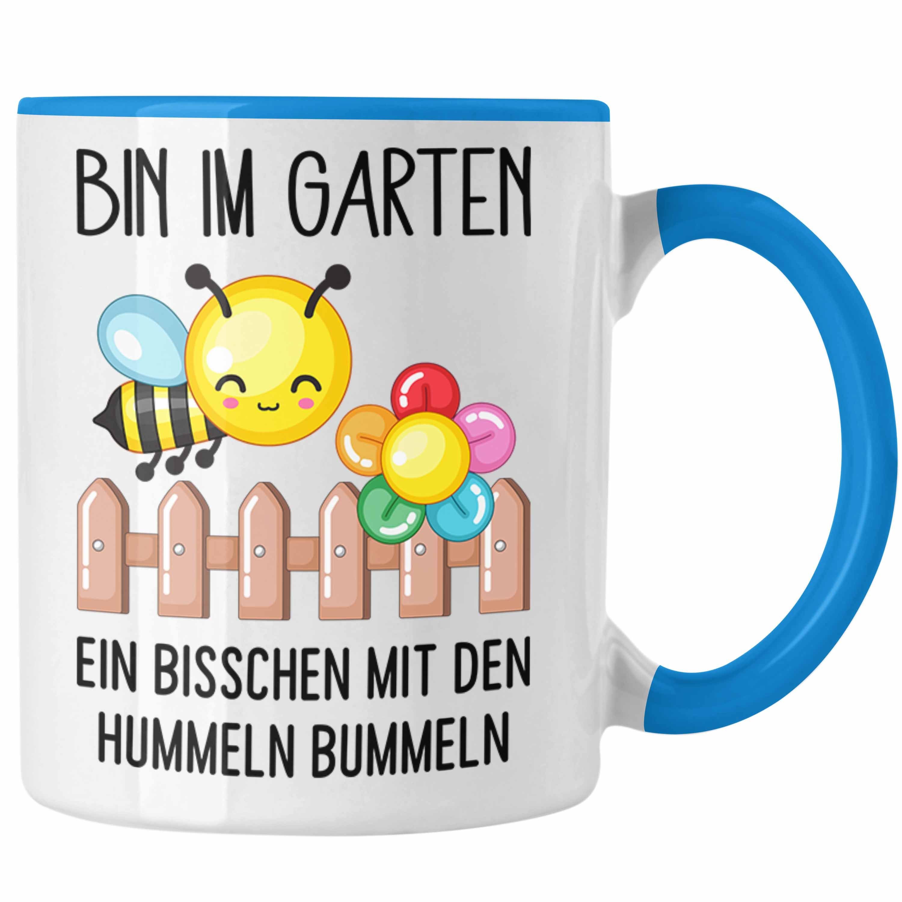 Den Bin Blau Gesche Im Bummeln Hummeln Garten Trendation Mit Tasse Tasse