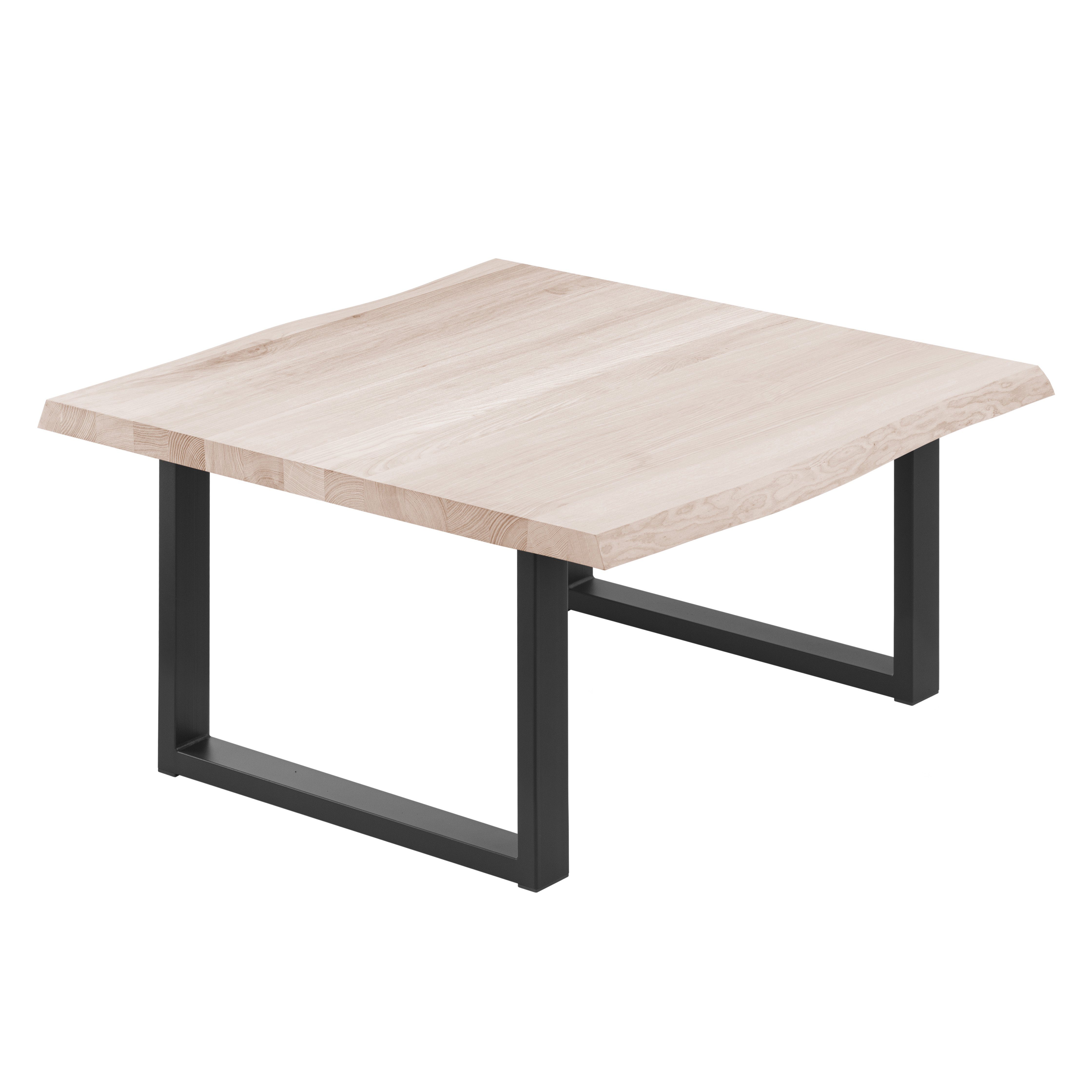 LAMO Manufaktur Baumkantentisch Loft Esstisch Massivholz günstig online kaufen