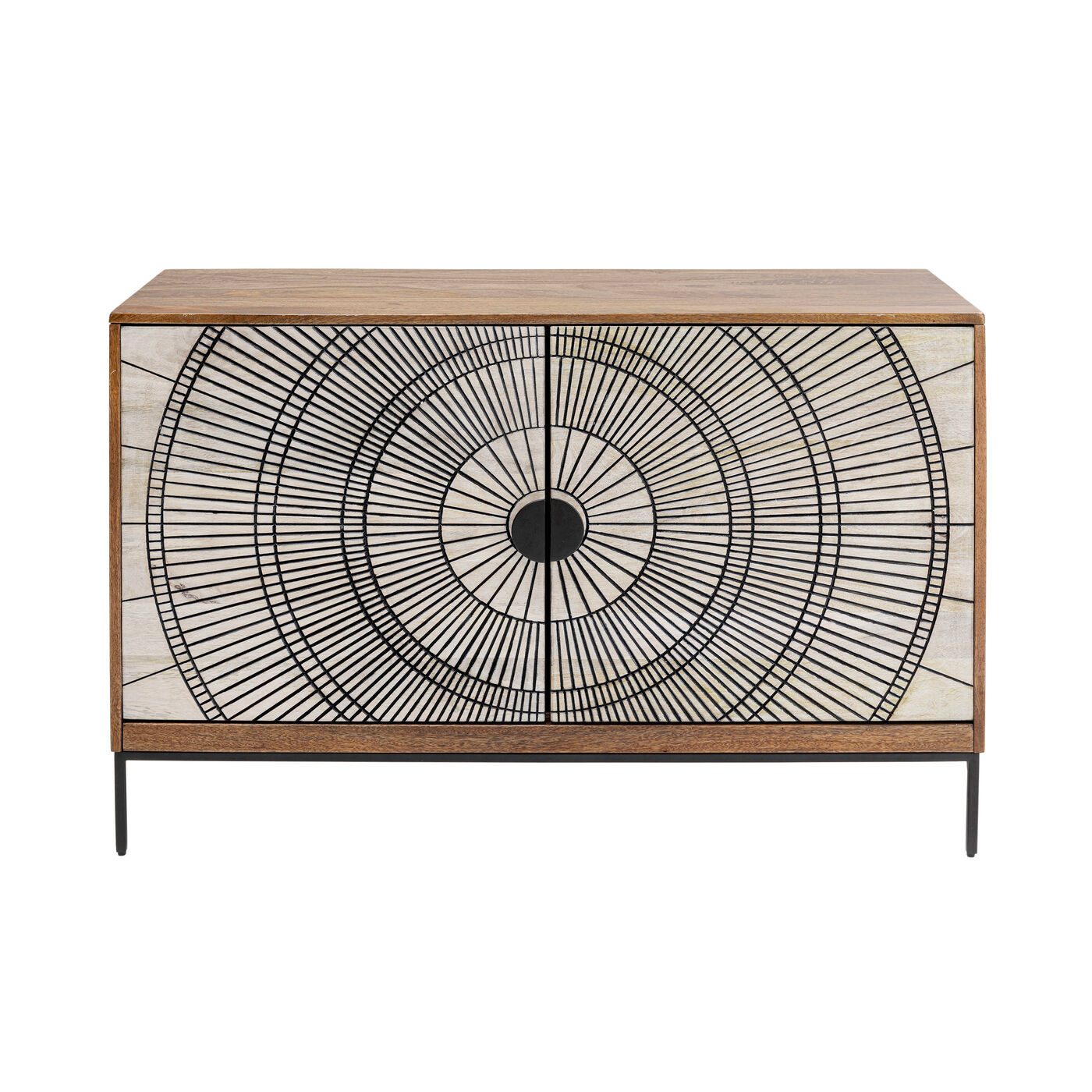 Kare Design Sideboard Eye Of Tiger, Massivholz, Breite 115 cm