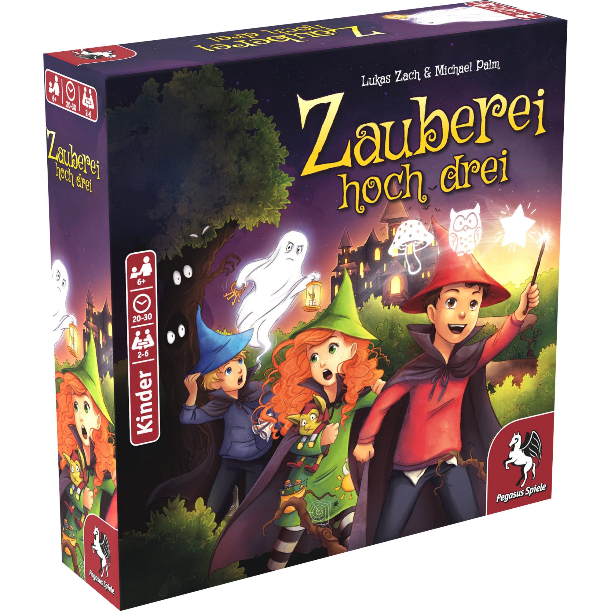 Pegasus Spiel Pegasus Zauberei hoch drei, Brettspiel