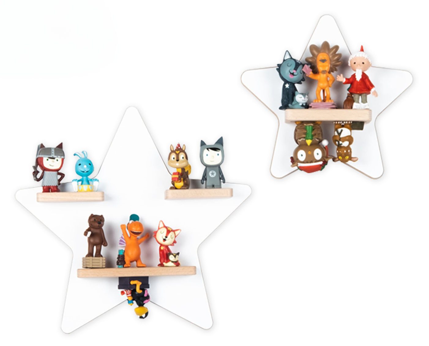 Boarti Wandregal Regal Holz Stern Kinder günstig online kaufen