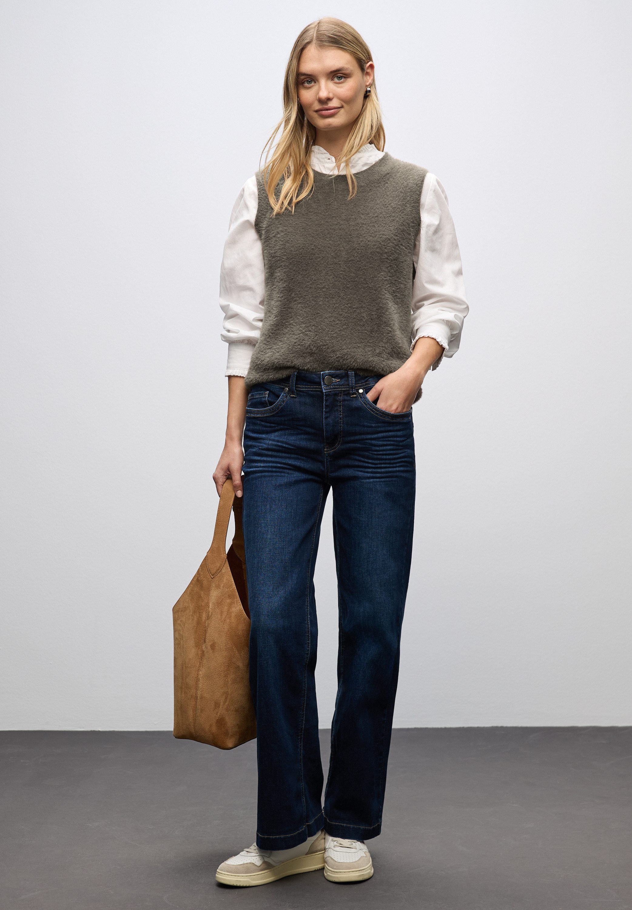 STREET ONE Pullunder aus kuschelig weicher Qualität, Regular Fit