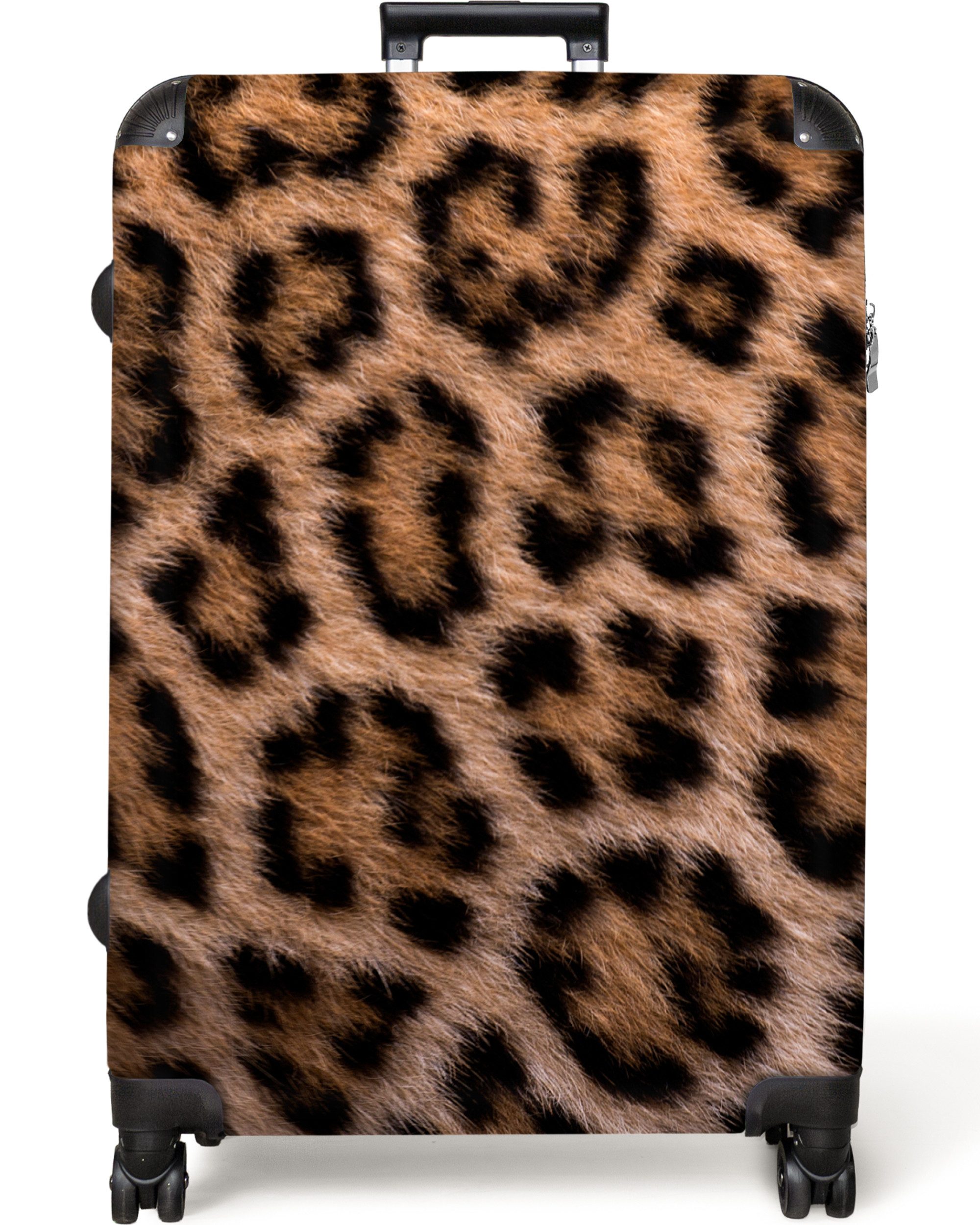 NoBoringSuitcases.com© Hartschalen-Trolley Panther Druck - Tiere günstig online kaufen