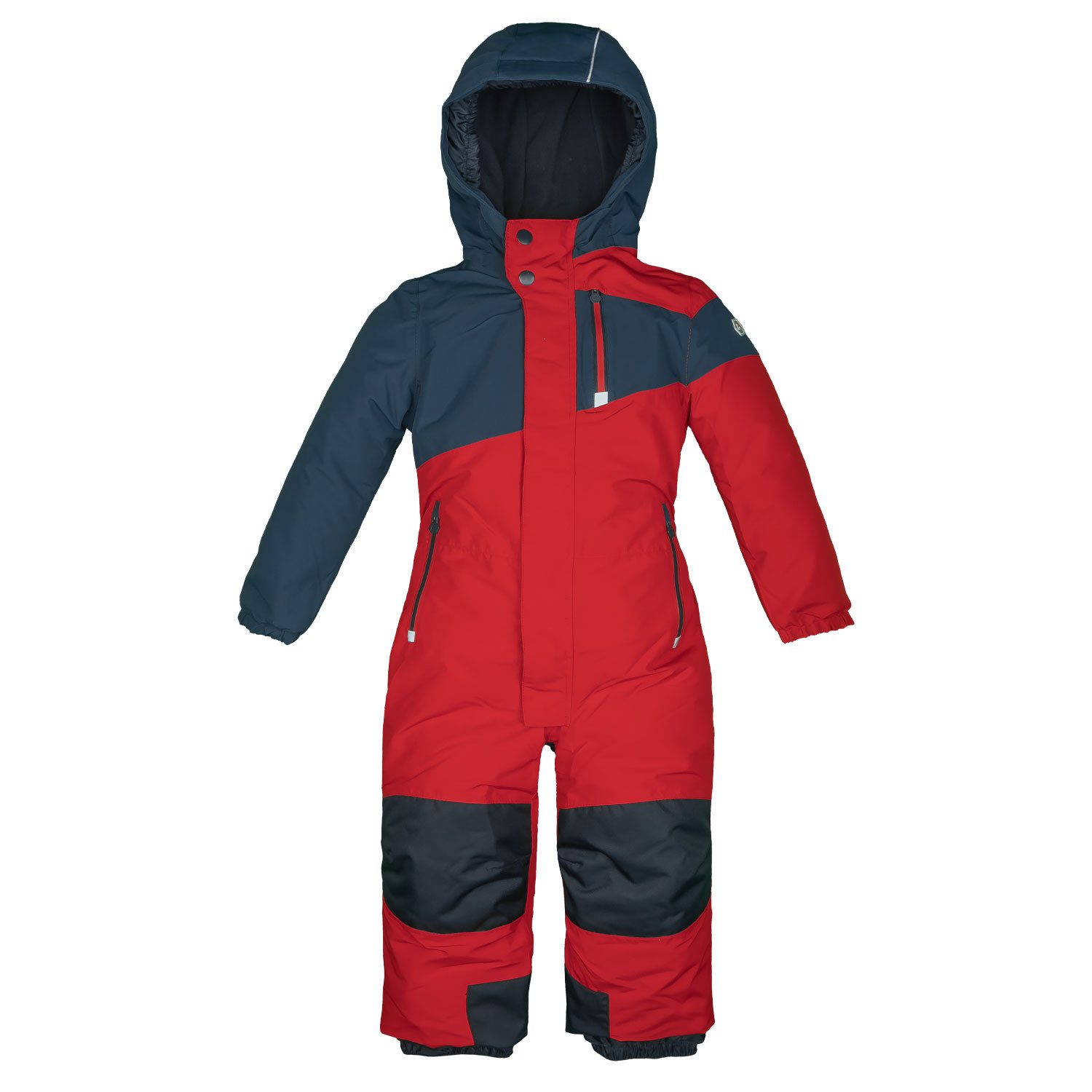 Killtec Schneeoverall Schneeanzug Kinder Skianzug dunkelrot/dunkelblau Innenfutter aus Fleece
